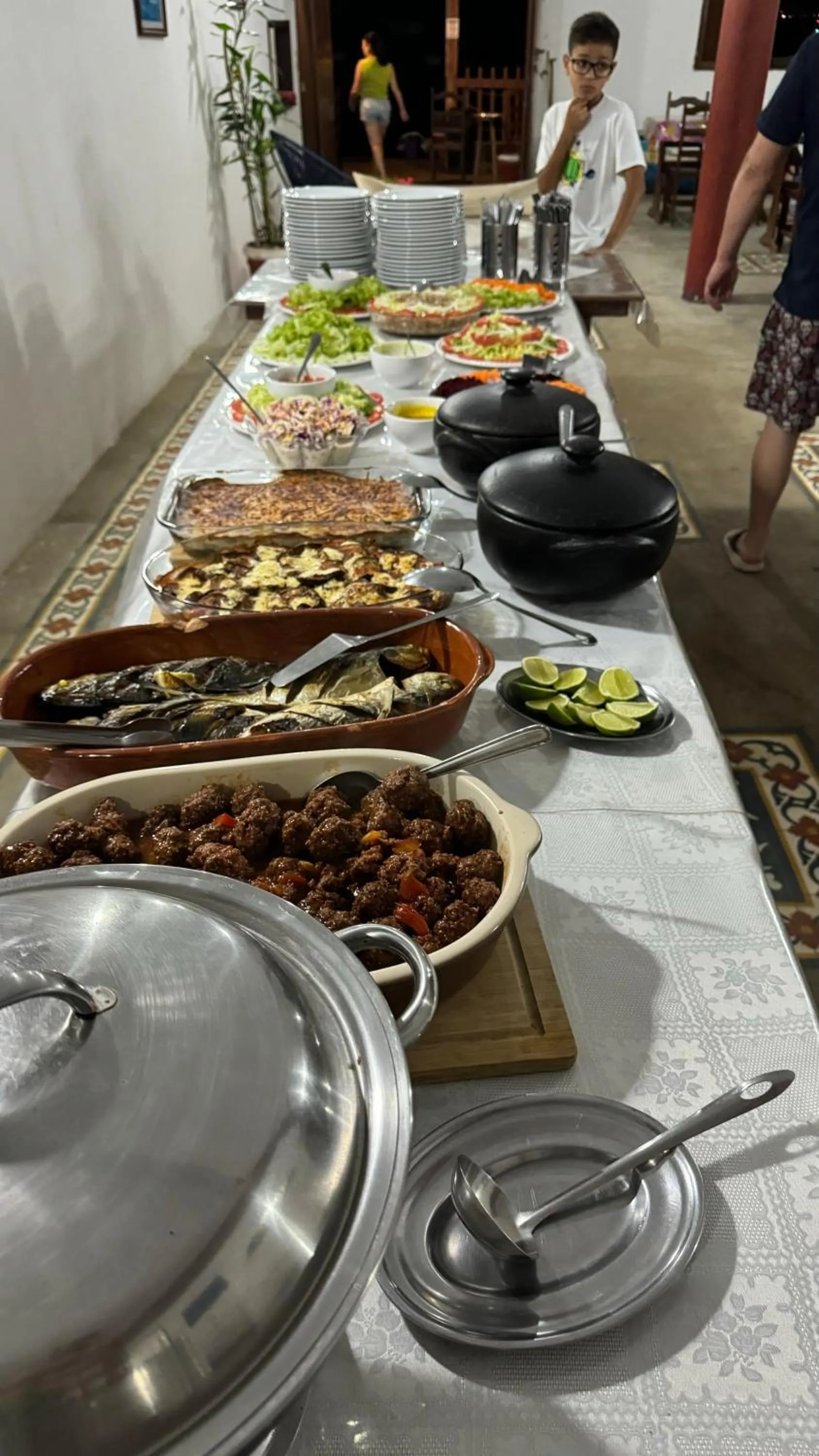 Food and drinks in Pousada Frezza Mergulho