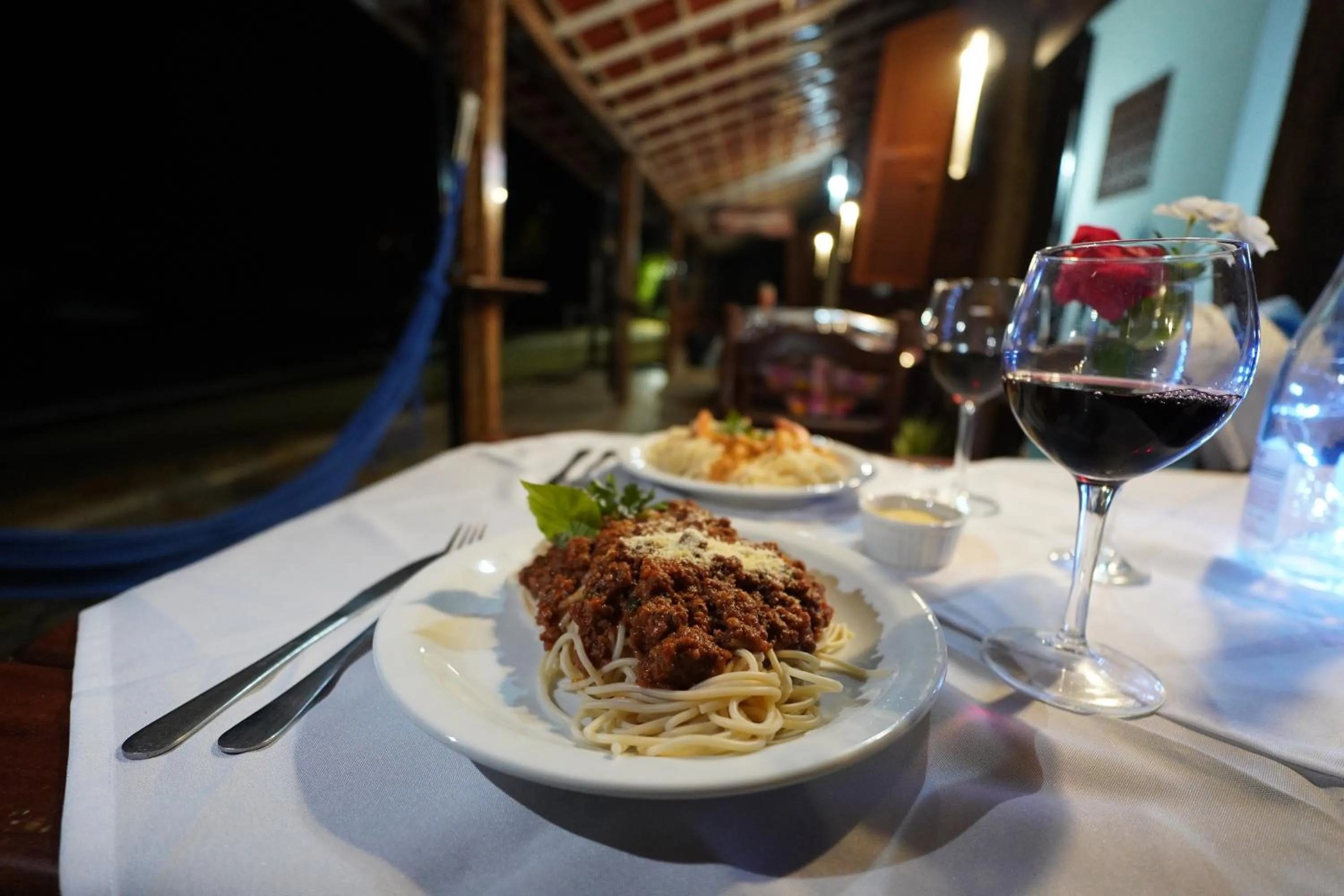 Restaurant/places to eat in Pousada Frezza Mergulho