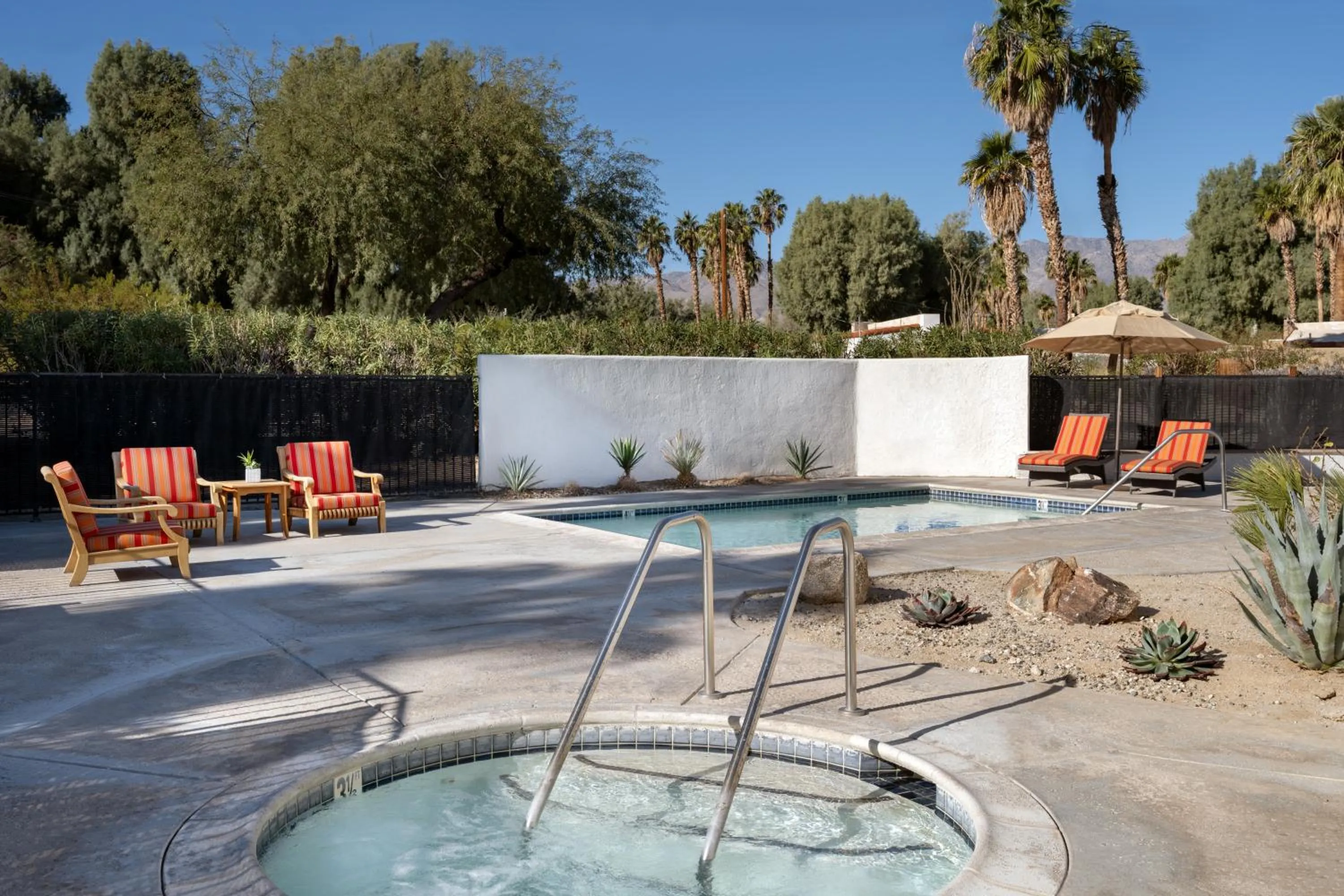 Pool view in La Casa Del Zorro Resort & Spa