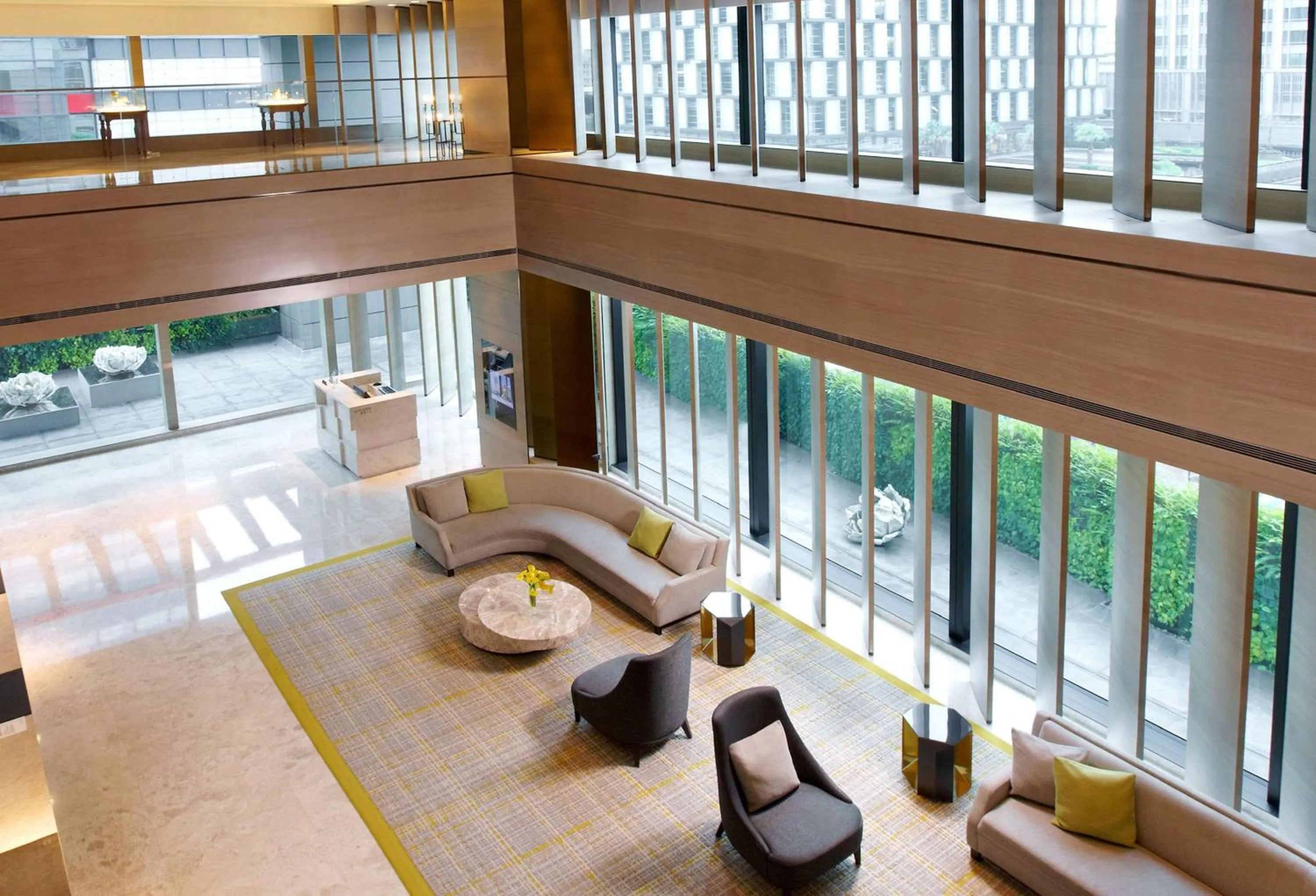 Lobby or reception in Humble House Taipei, Curio Collection by Hilton