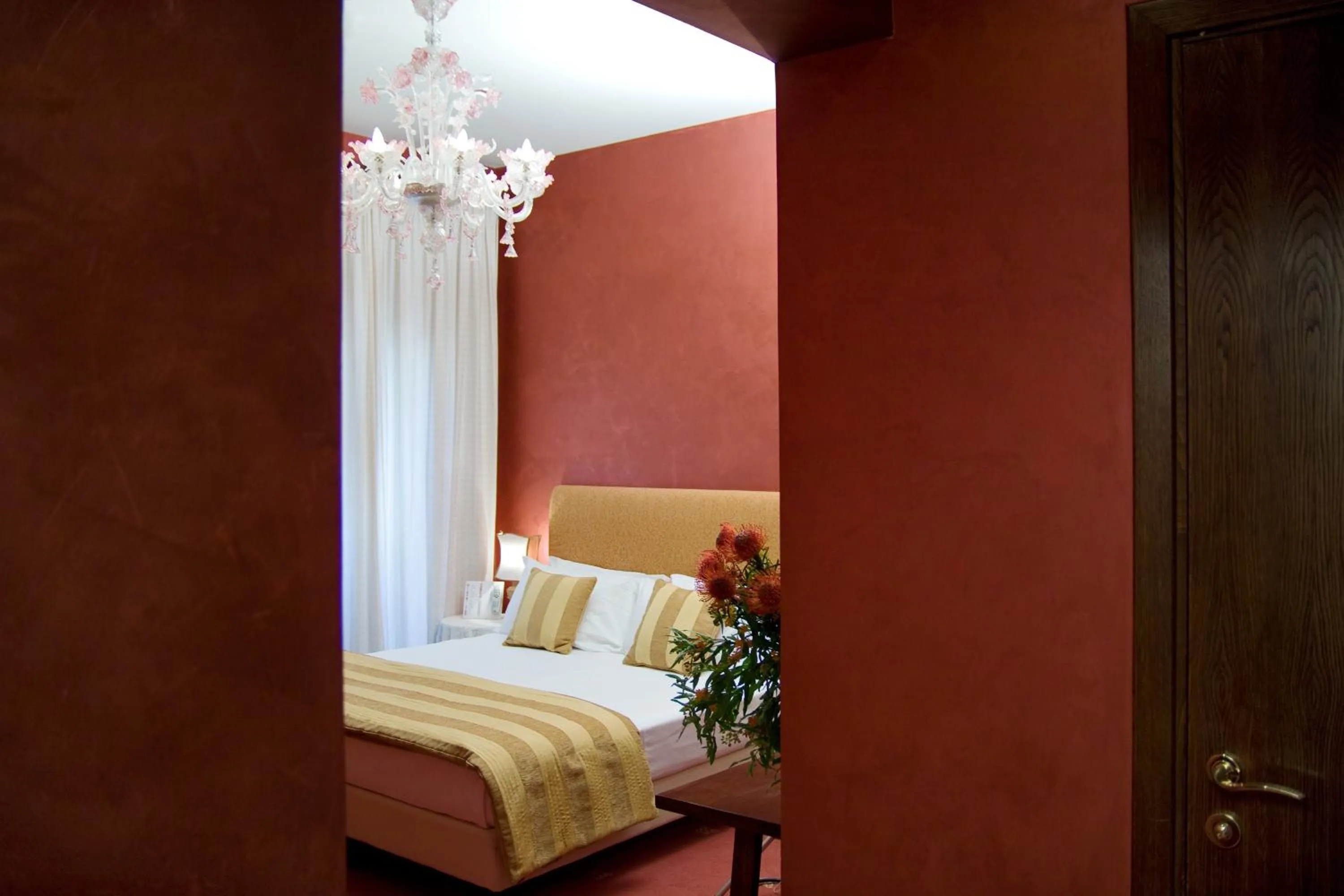 Bed in Hotel Columbia