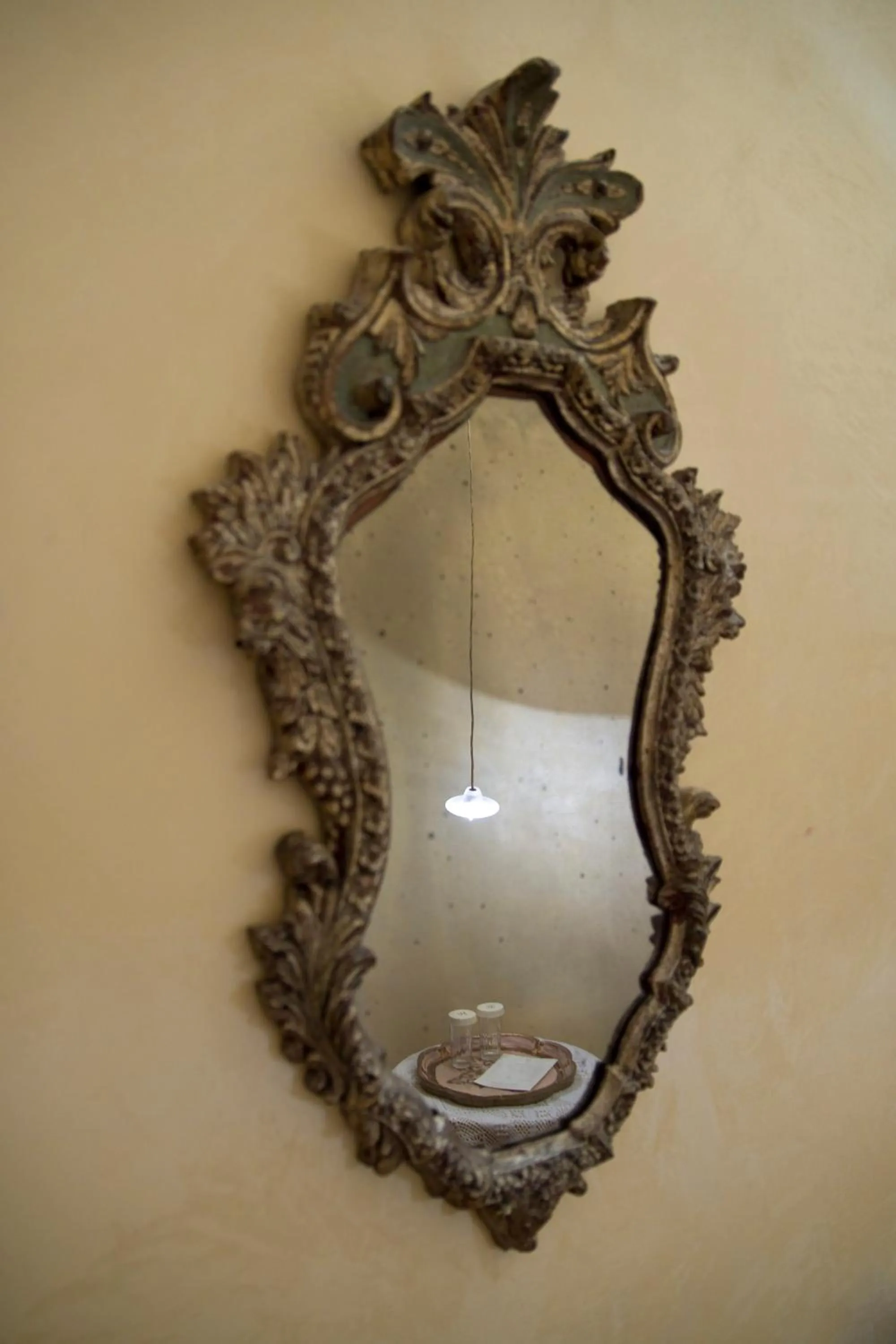 Bed in Hotel Columbia