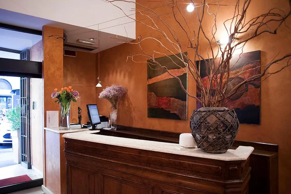 Lobby or reception in Hotel Columbia