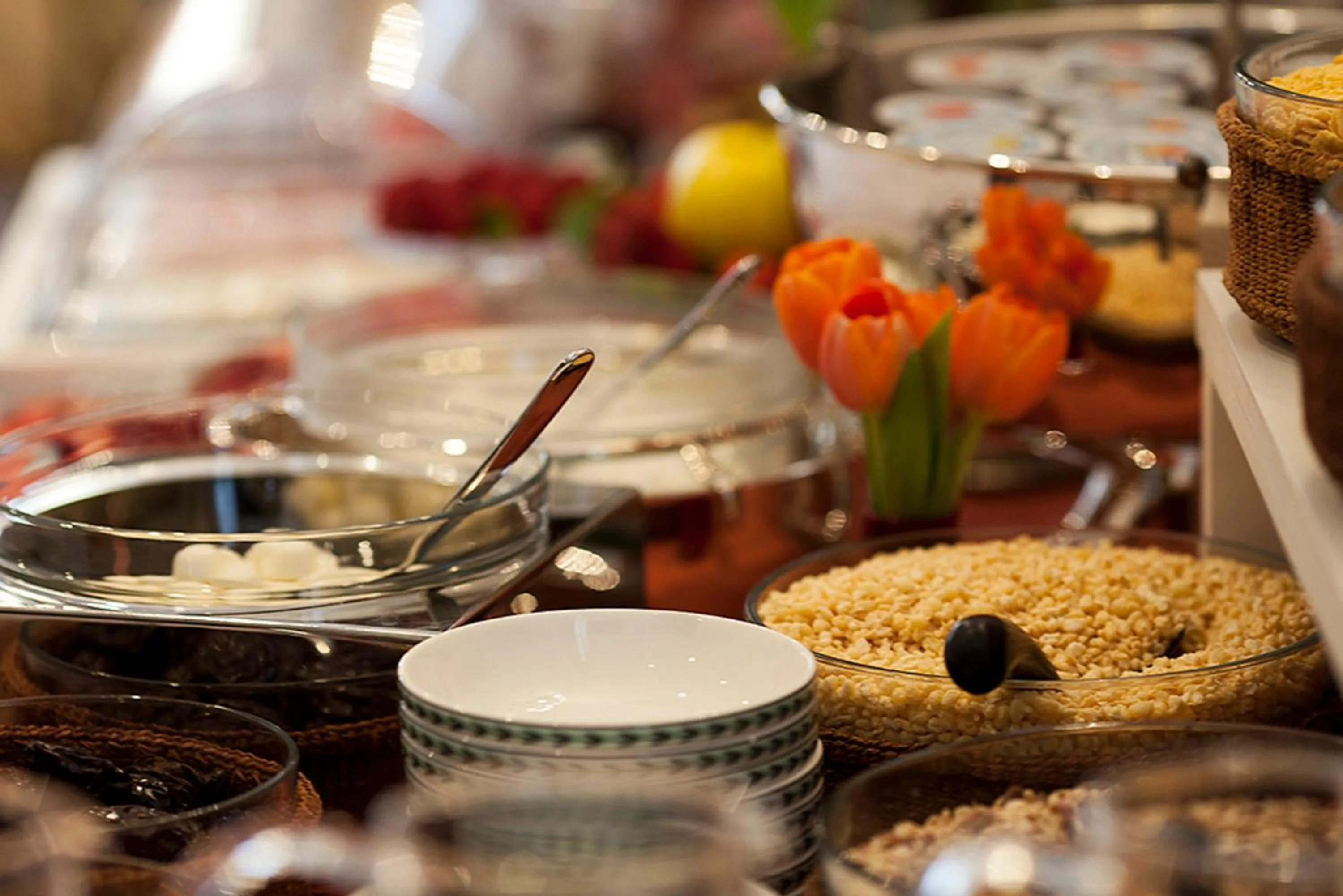 Food and drinks in Hotel Columbia