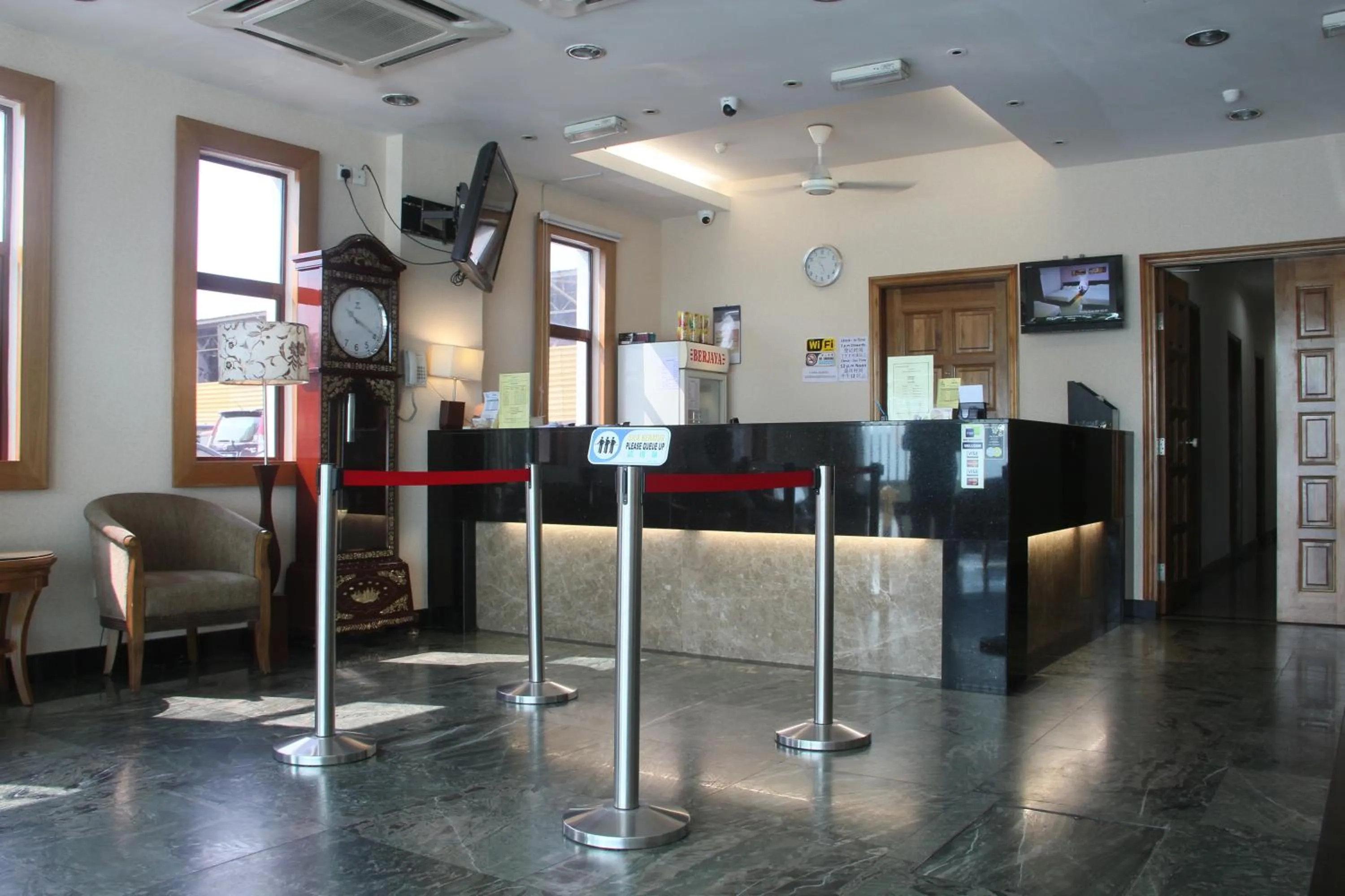 Lobby or reception in Kepong Hotel