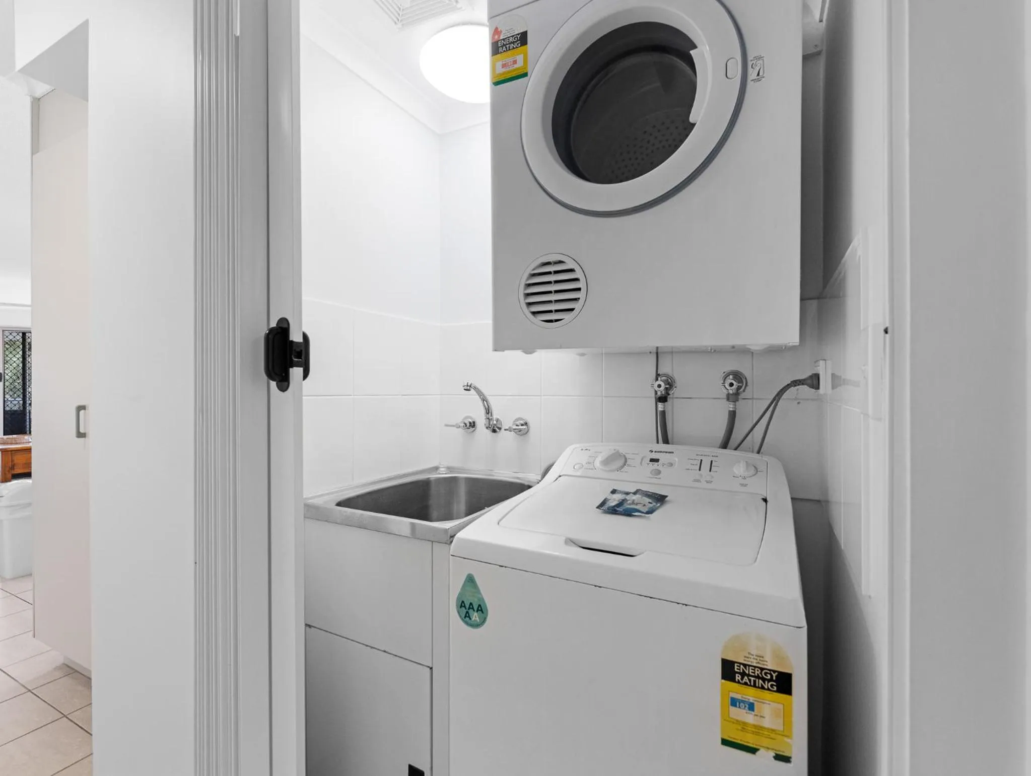 washing machine in Riviera Resort