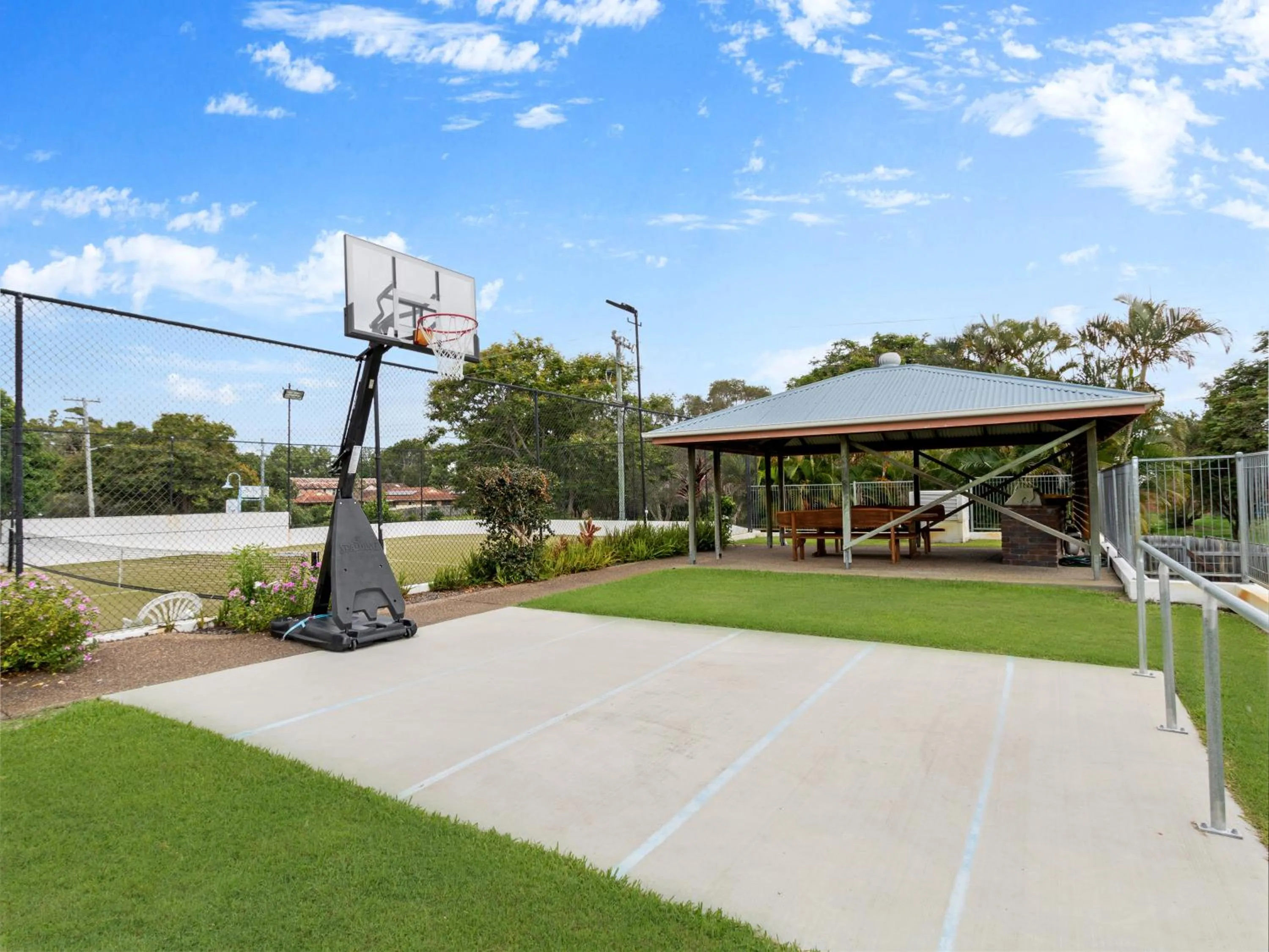 BBQ facilities in Riviera Resort