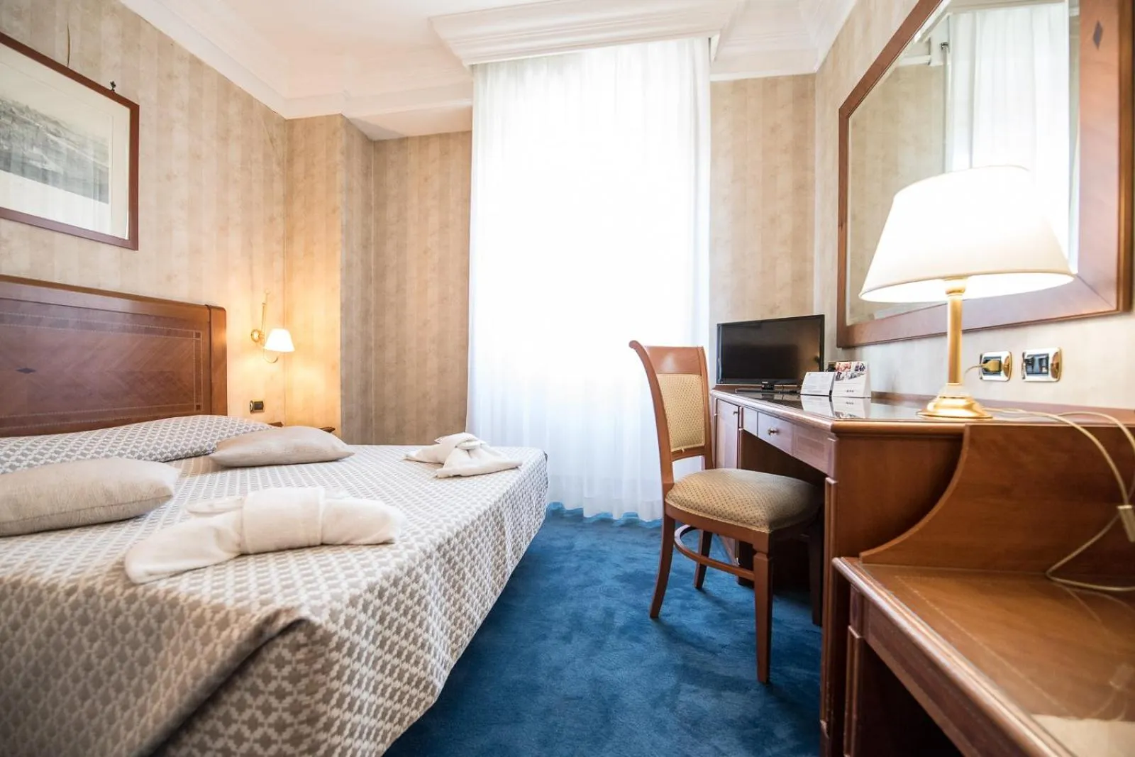 Bed in Quality Hotel Nova Domus