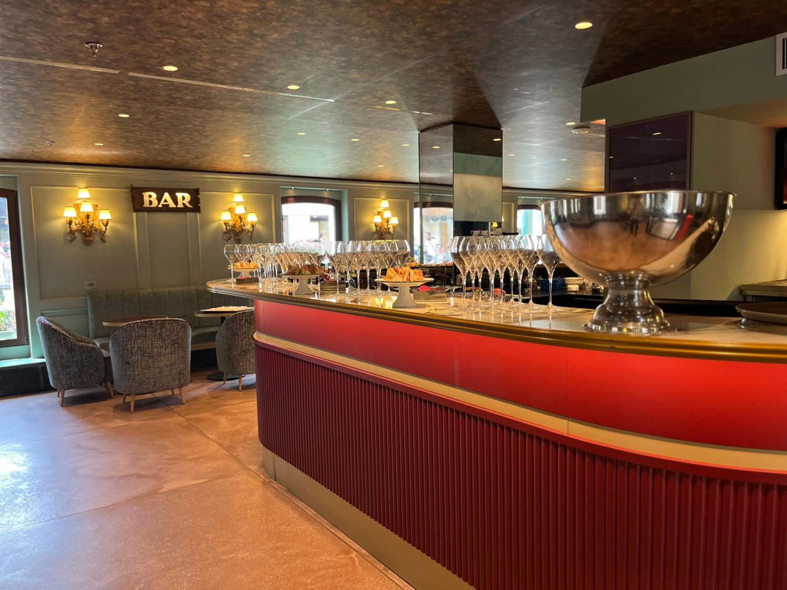 Lounge or bar in Albergo Cavalletto & Doge Orseolo