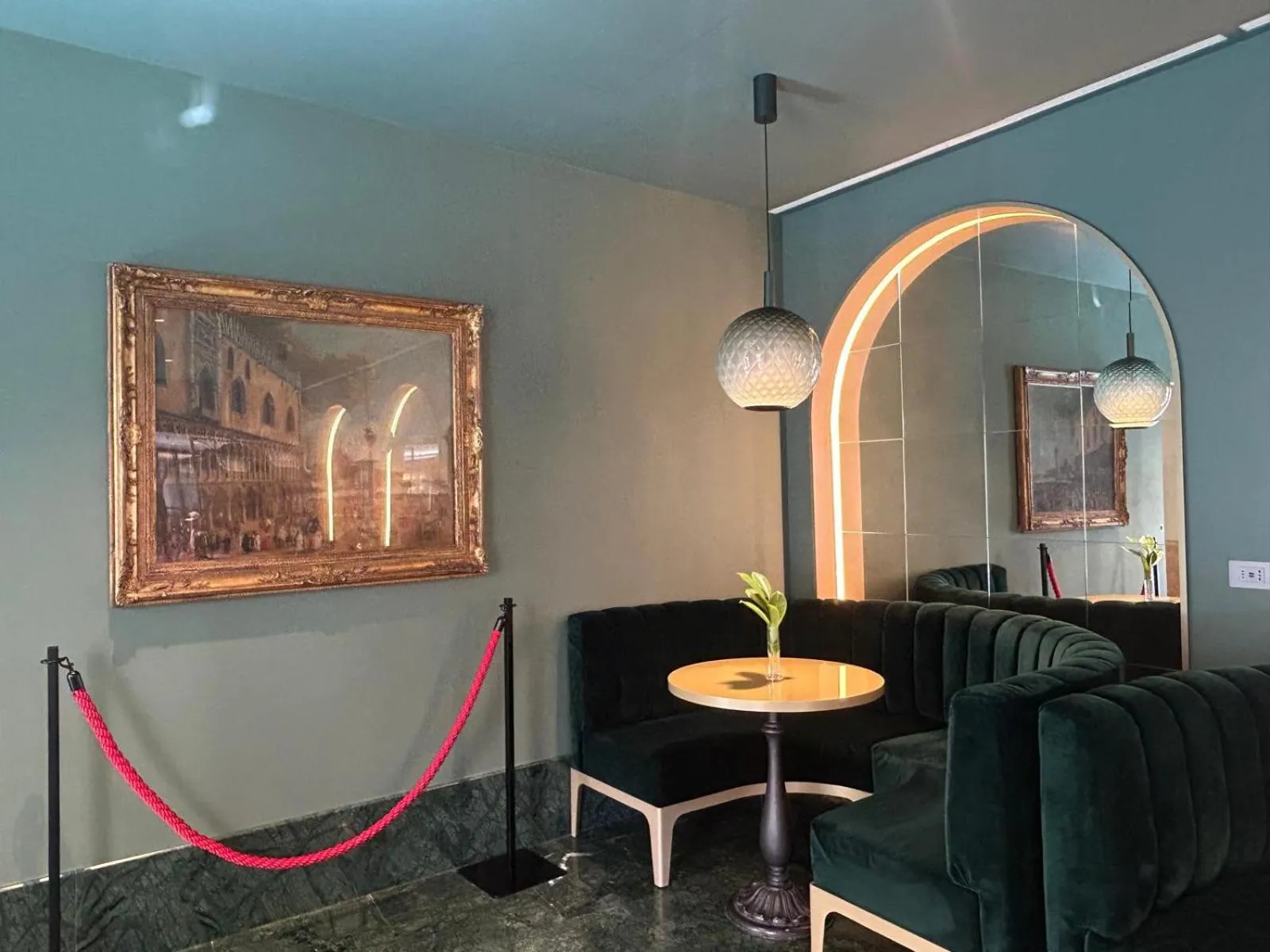 Living room in Albergo Cavalletto & Doge Orseolo