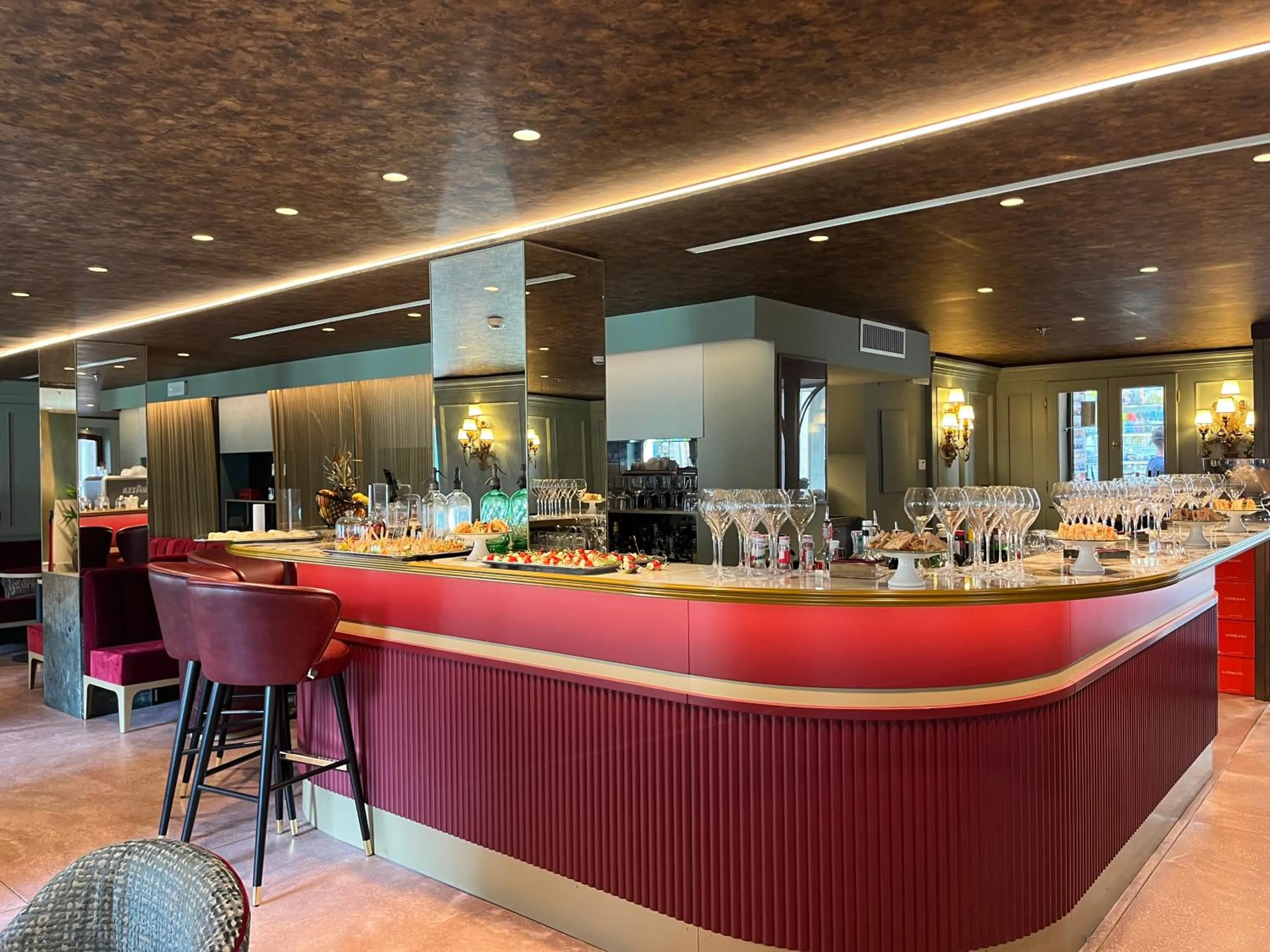 Lounge or bar in Albergo Cavalletto & Doge Orseolo