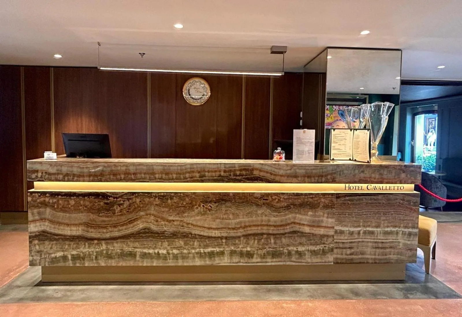 Lobby or reception in Albergo Cavalletto & Doge Orseolo