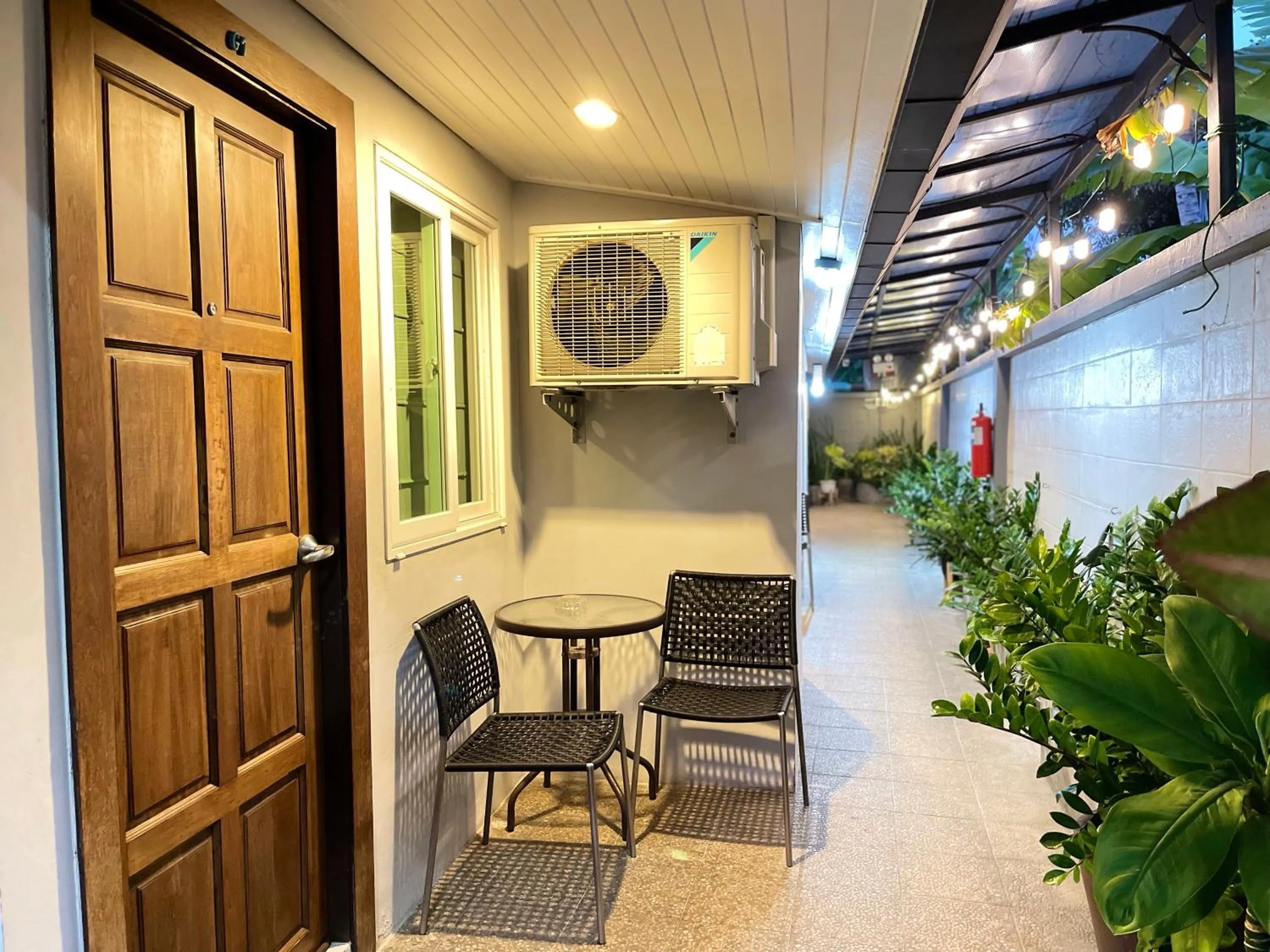 Seating area in Good 9 at Home