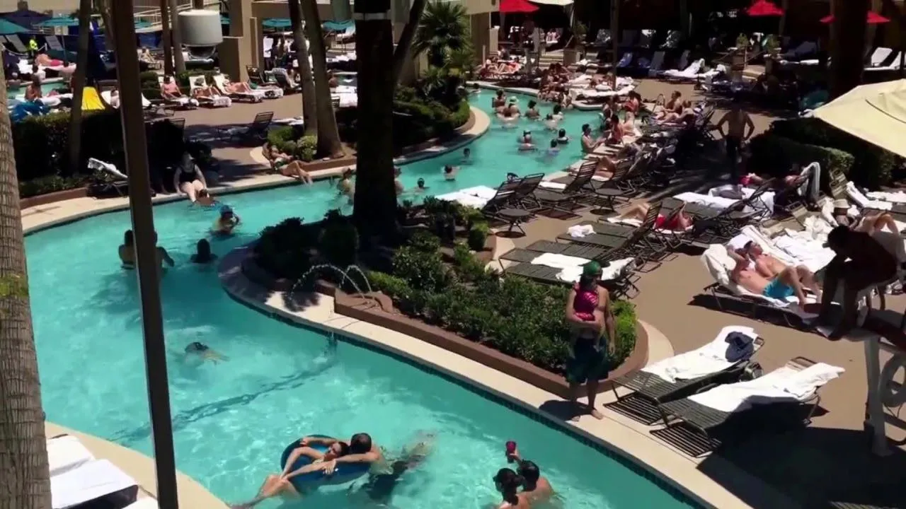 Swimming pool in MGM Signature hotel No resort fee