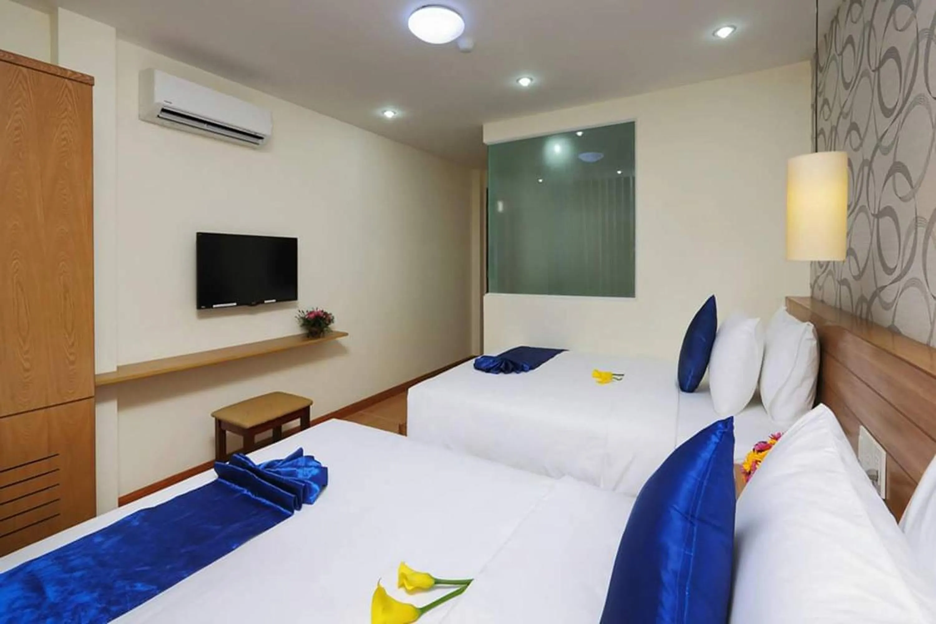 Bedroom, Bed in Ailen Hotel