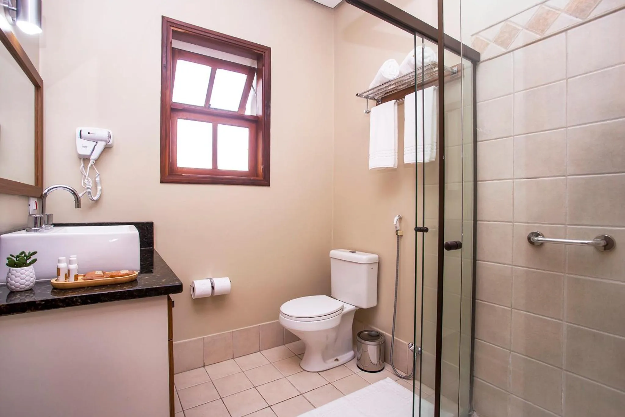 Bathroom in Hotel Gambrinus