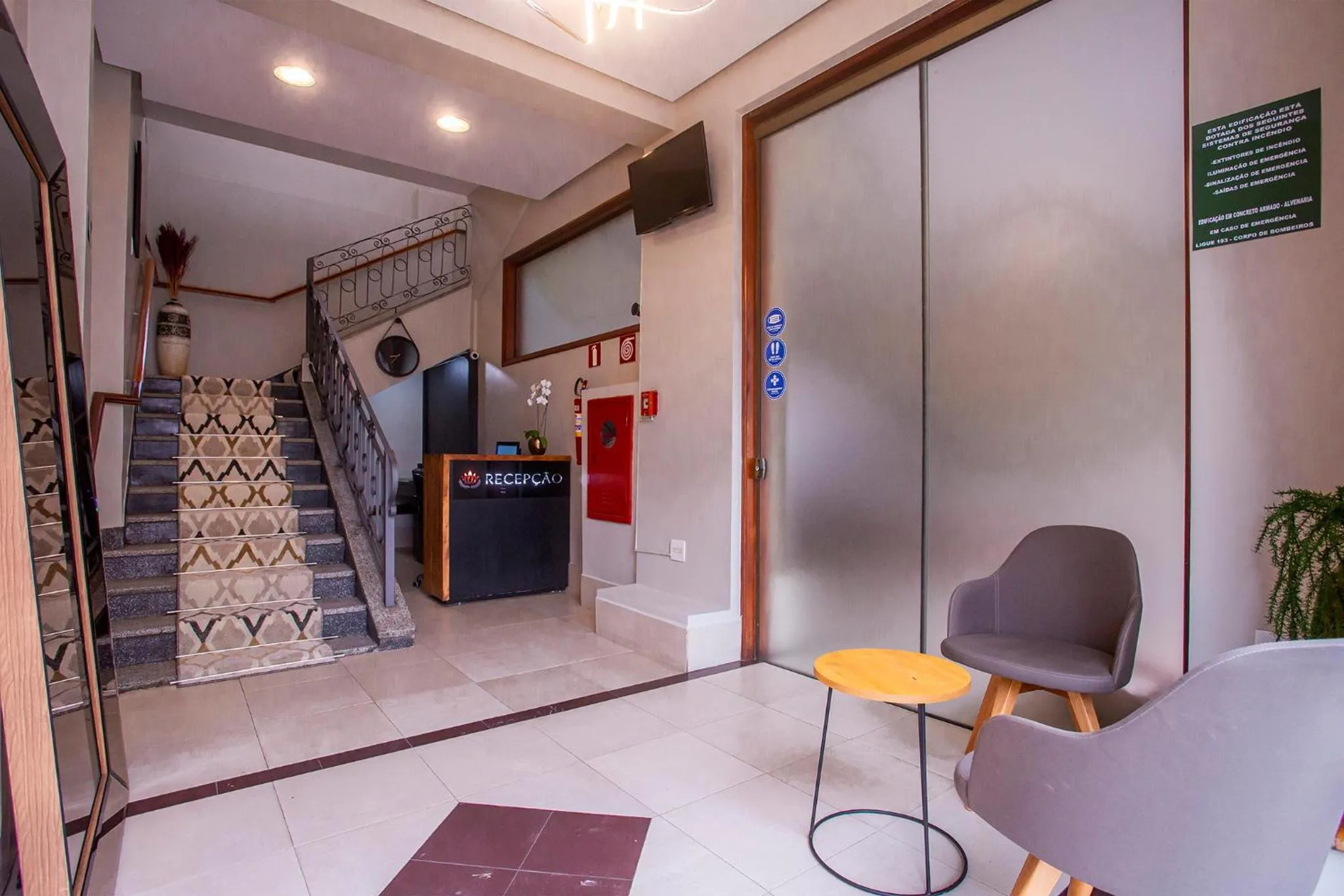 Lobby or reception in Hotel Gambrinus