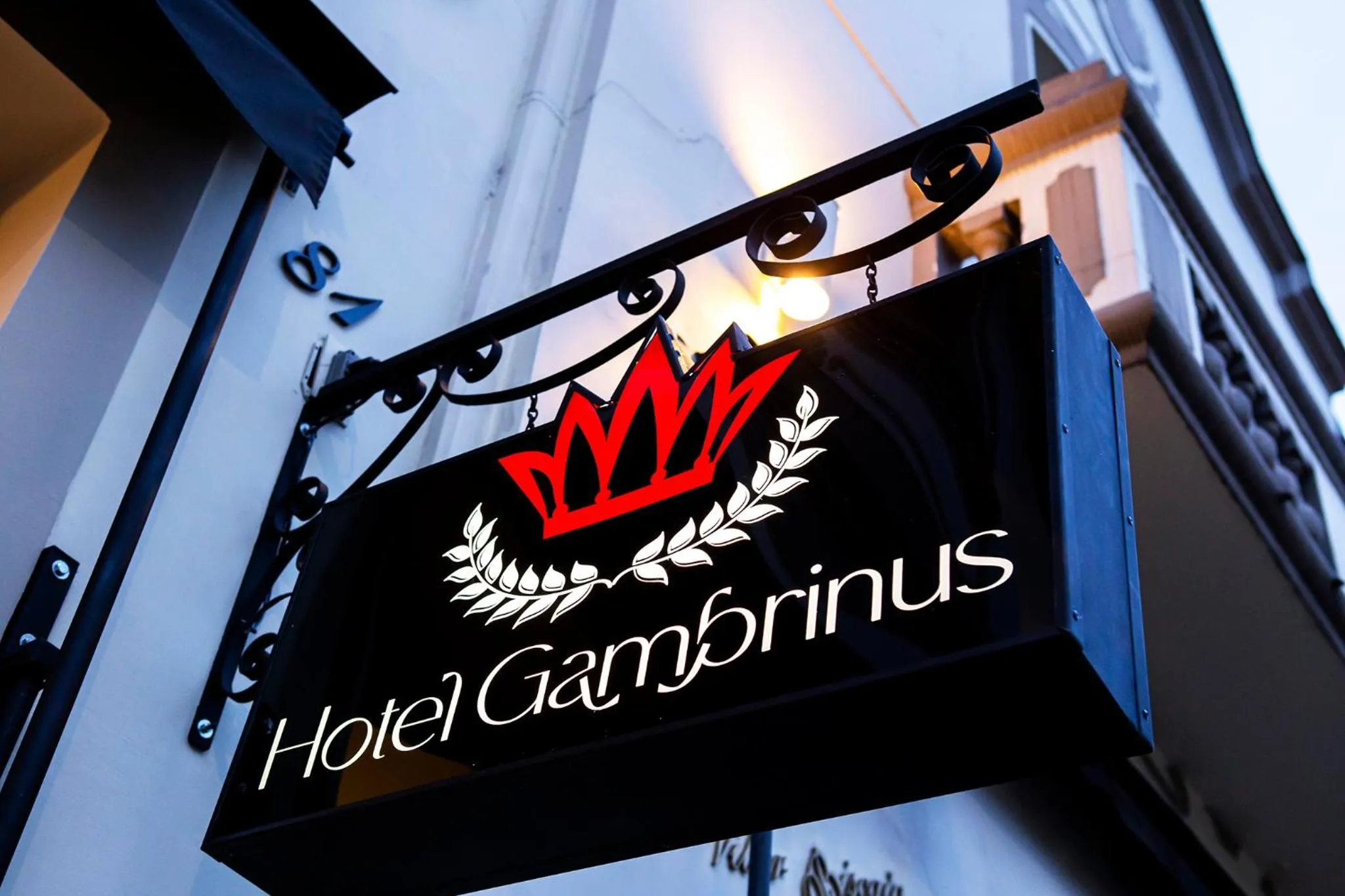 Facade/entrance in Hotel Gambrinus