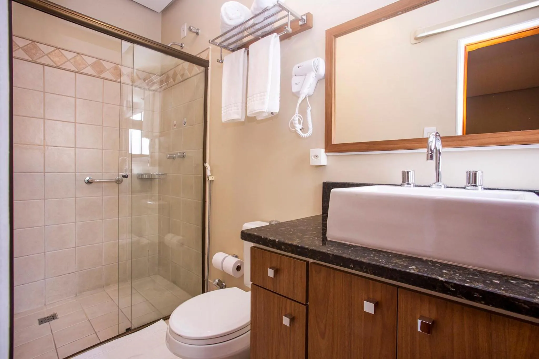 Bathroom in Hotel Gambrinus