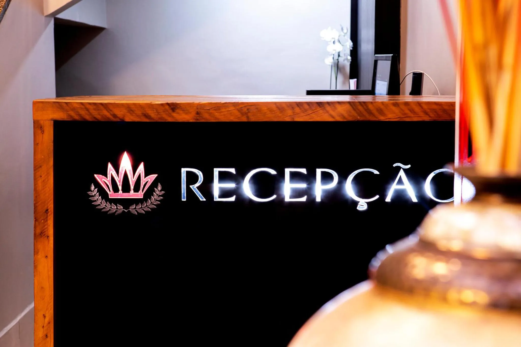 Lobby or reception in Hotel Gambrinus