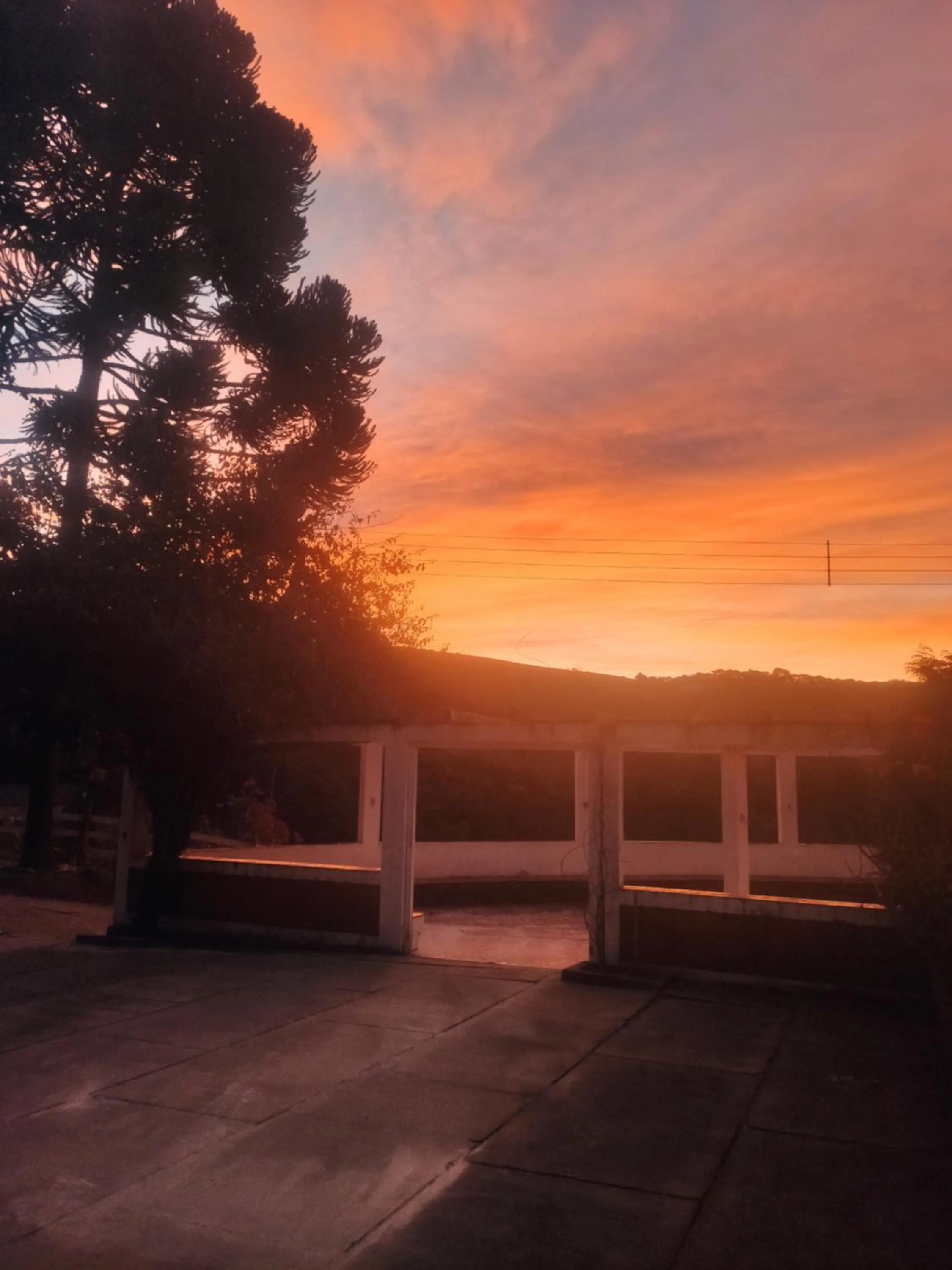 Sunset in Colônia SAA