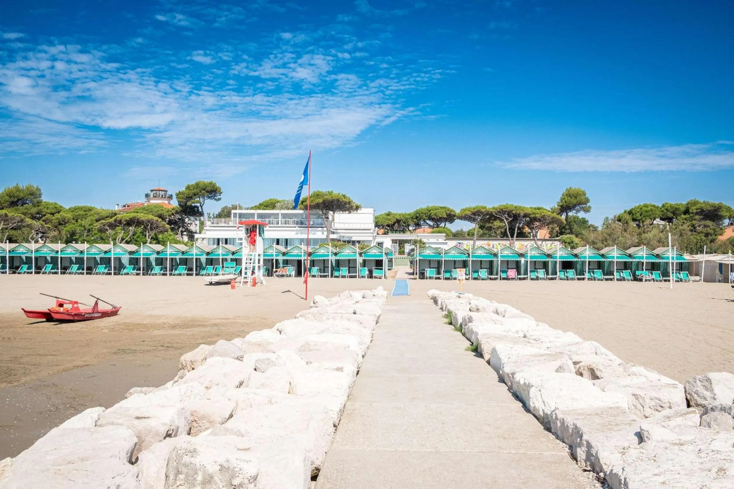 Beach in Hotel La Meridiana
