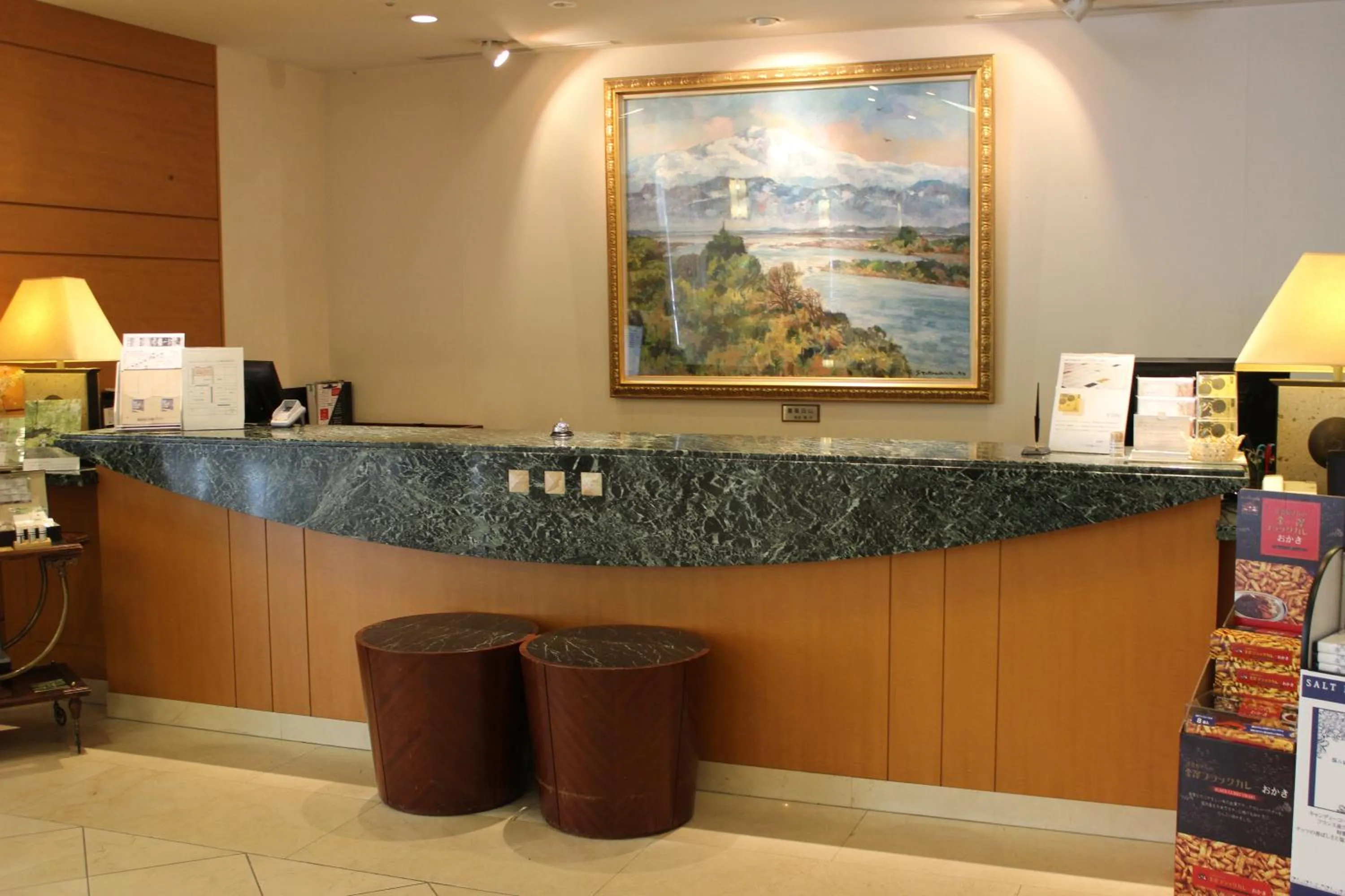 Lobby or reception in Grand Hotel Hakusan