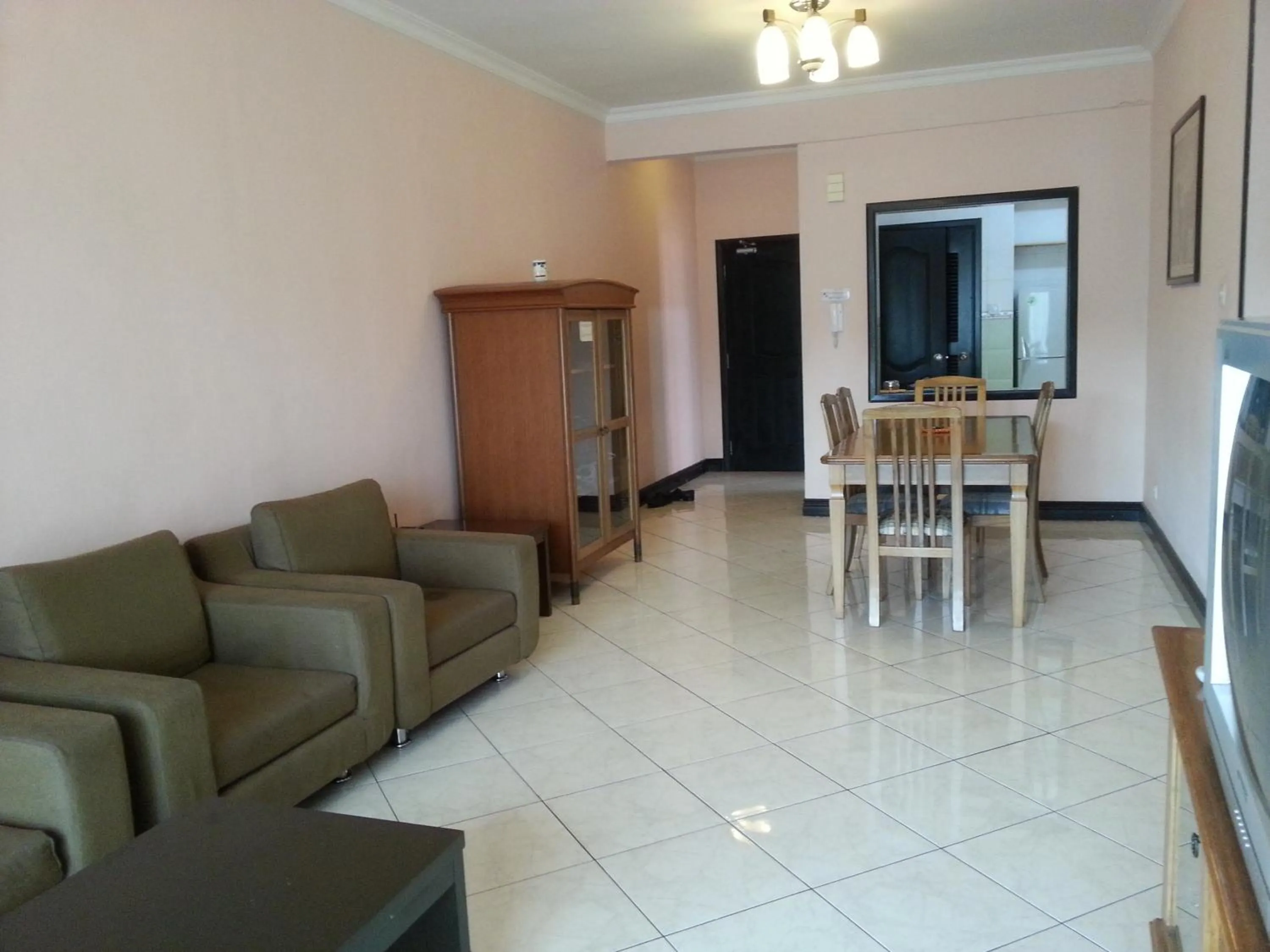 Living room in Dorcas Service Apartment - Marina Court