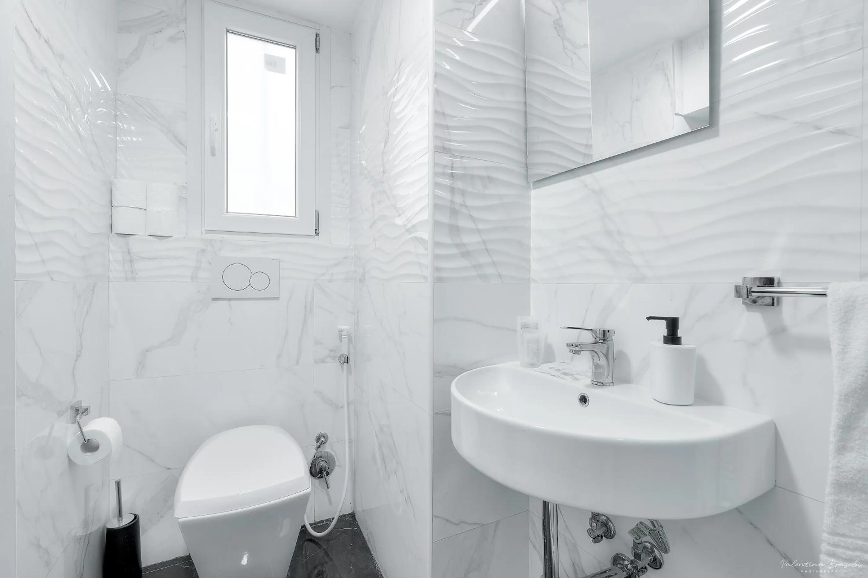 Bathroom in Hotel Argentina