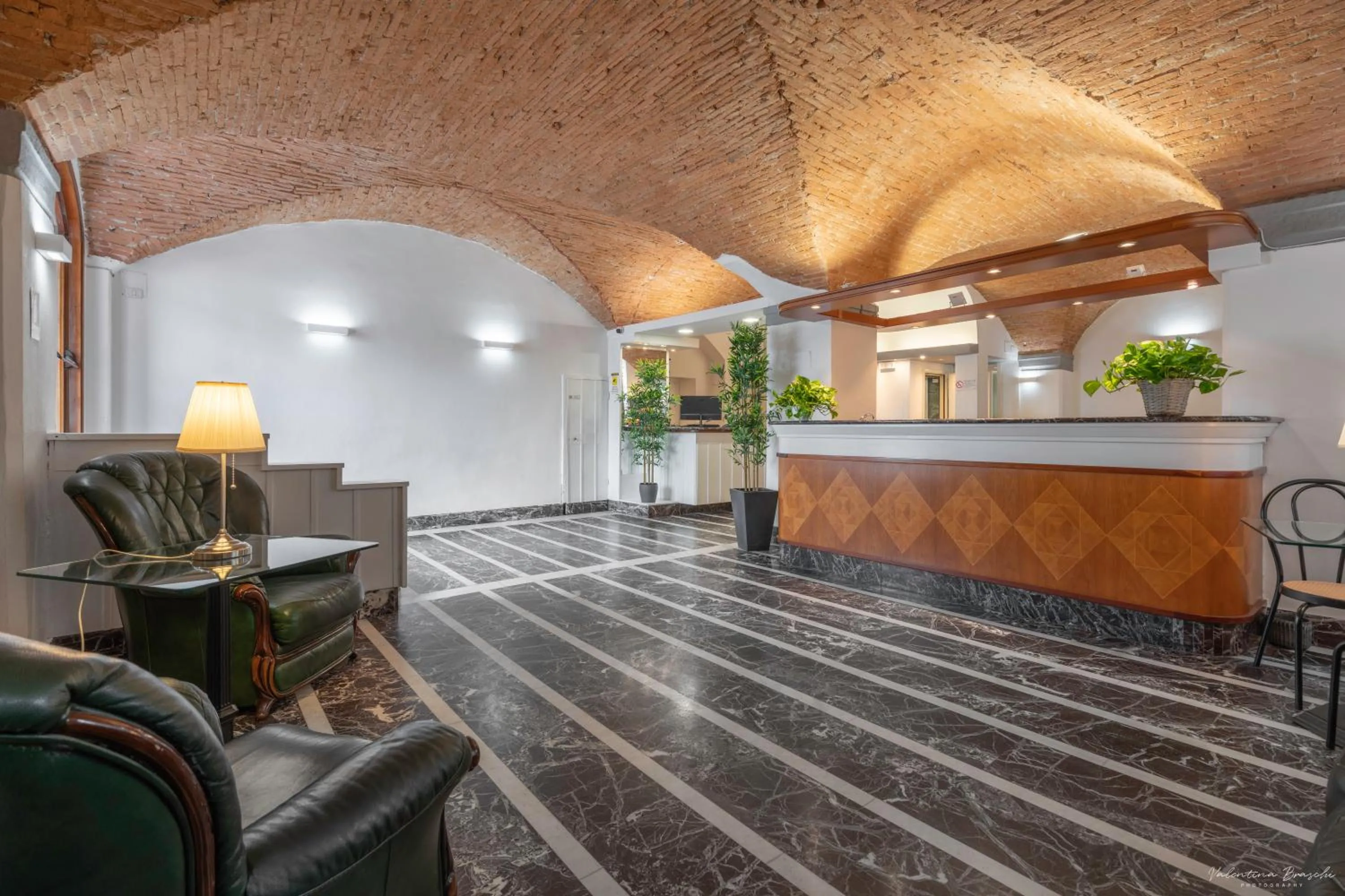 Lobby or reception in Hotel Argentina