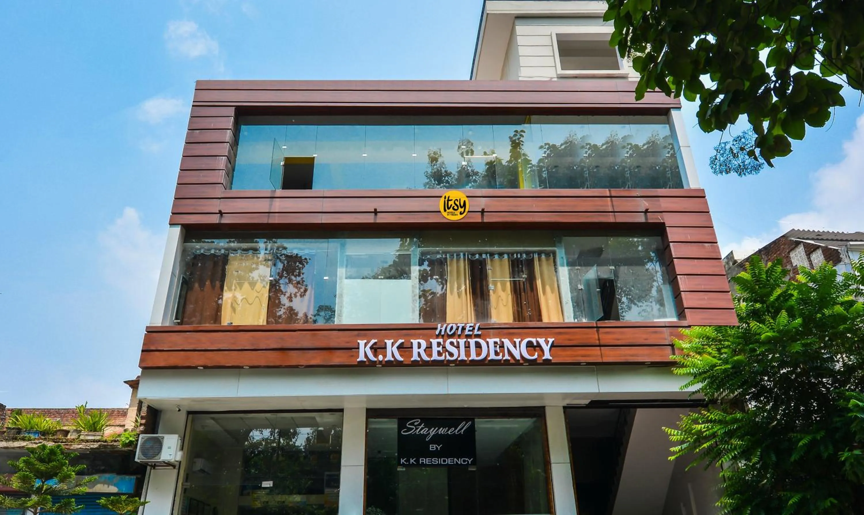 Property building in Itsy Hotels K K Residency Staywell