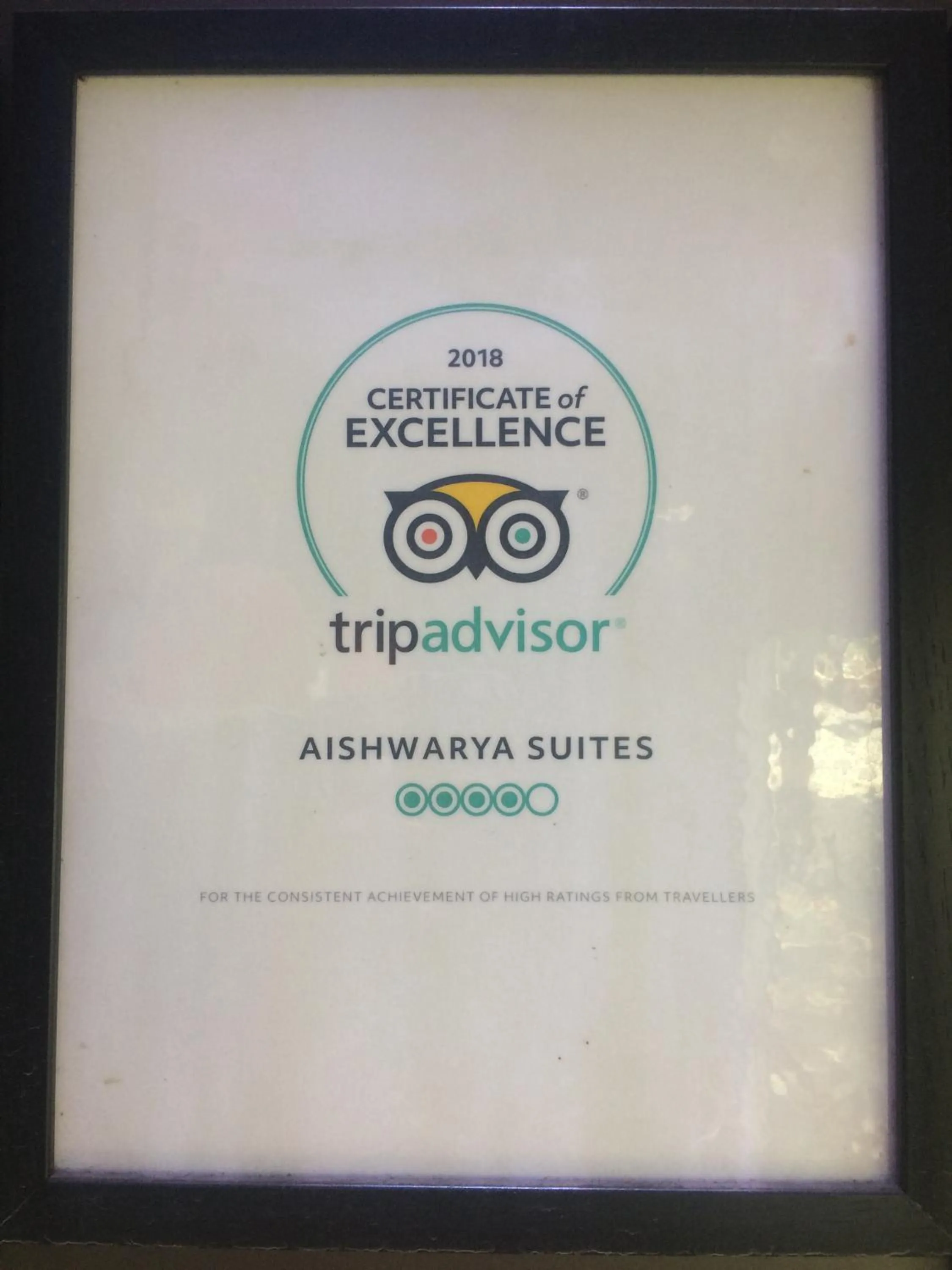 Logo/Certificate/Sign in Aishwarya Suites