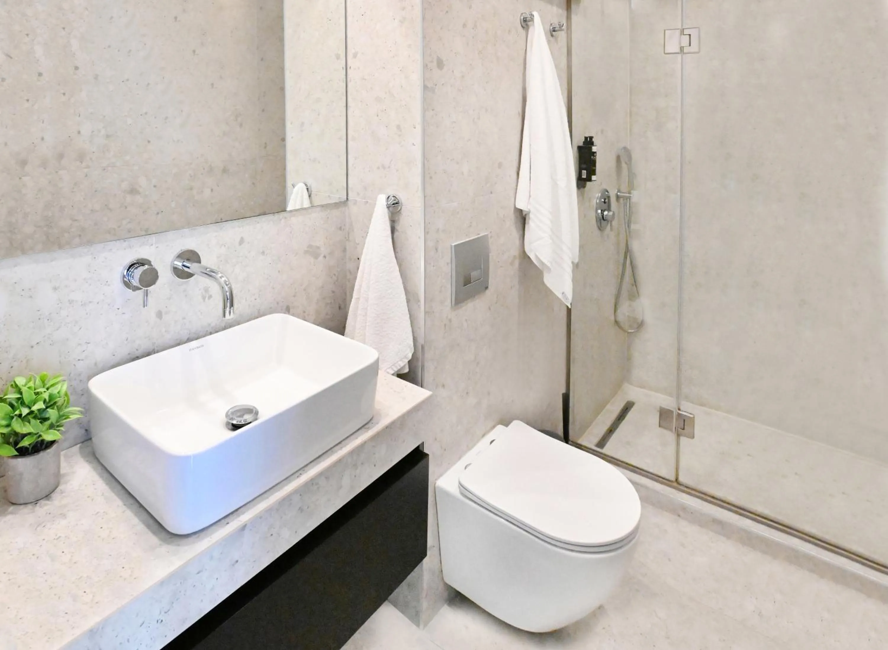 Shower in ICON Urban Living