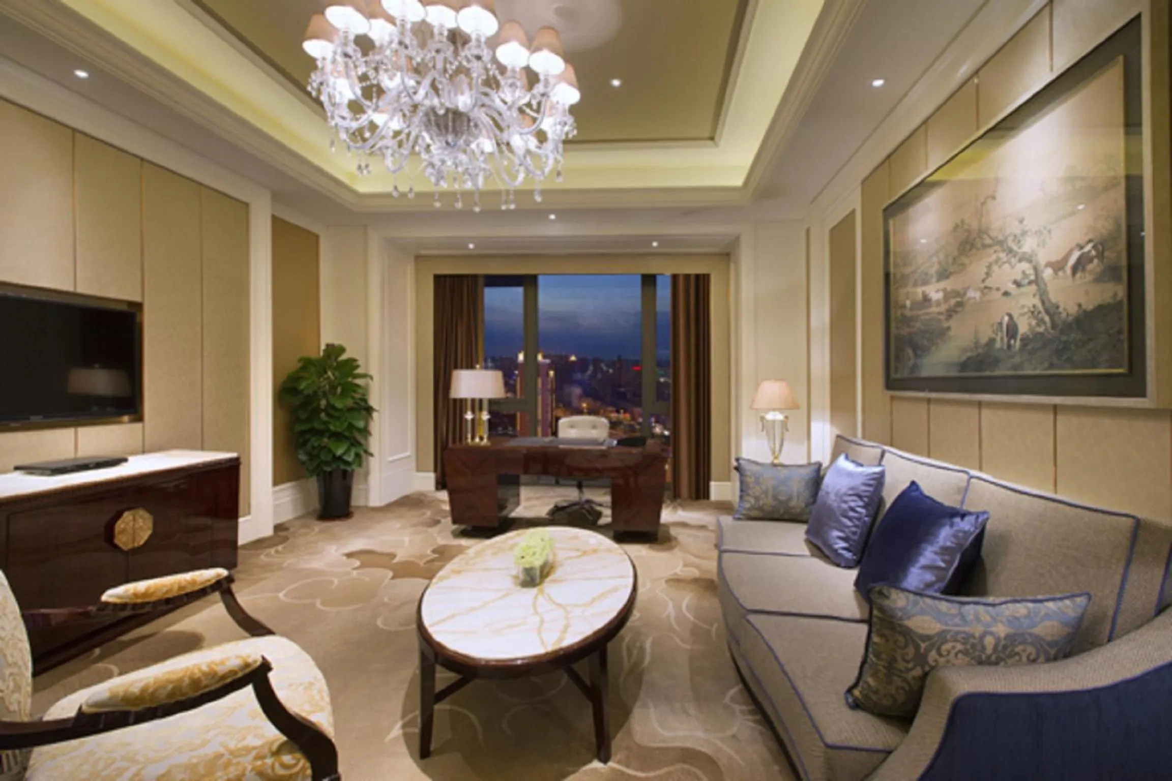 Living room in Wanda Vista Shenyang