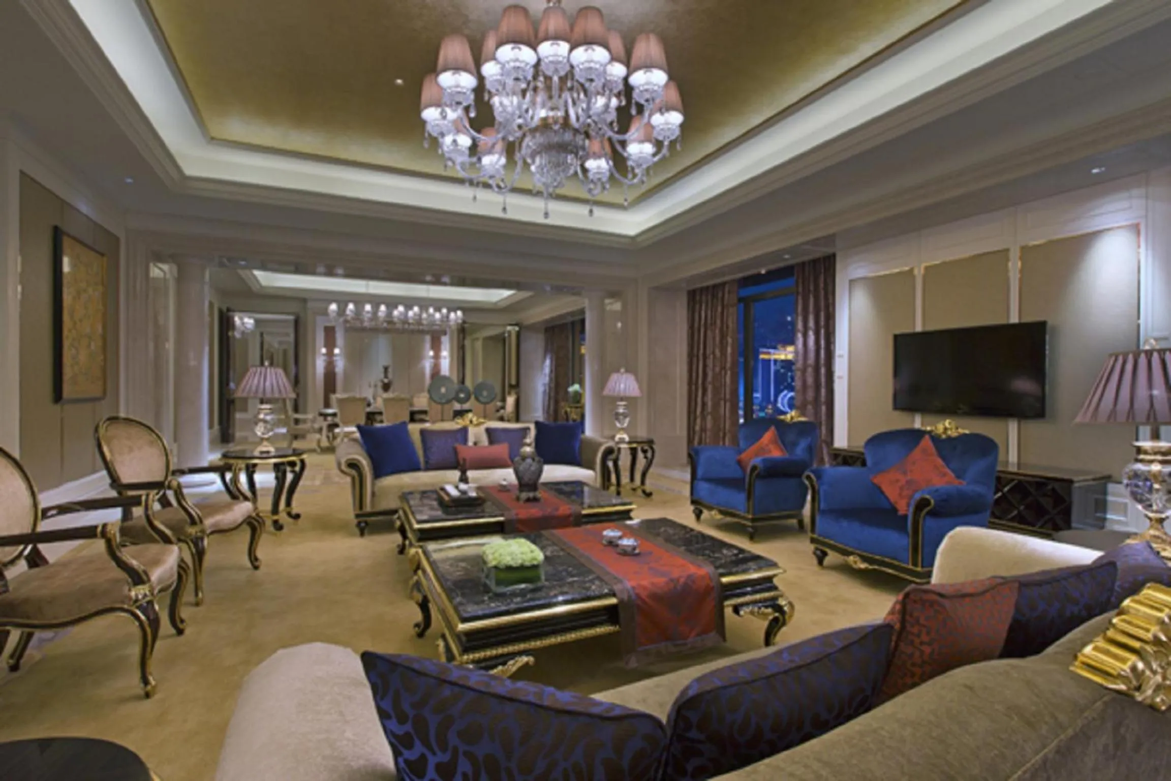 Living room in Wanda Vista Shenyang