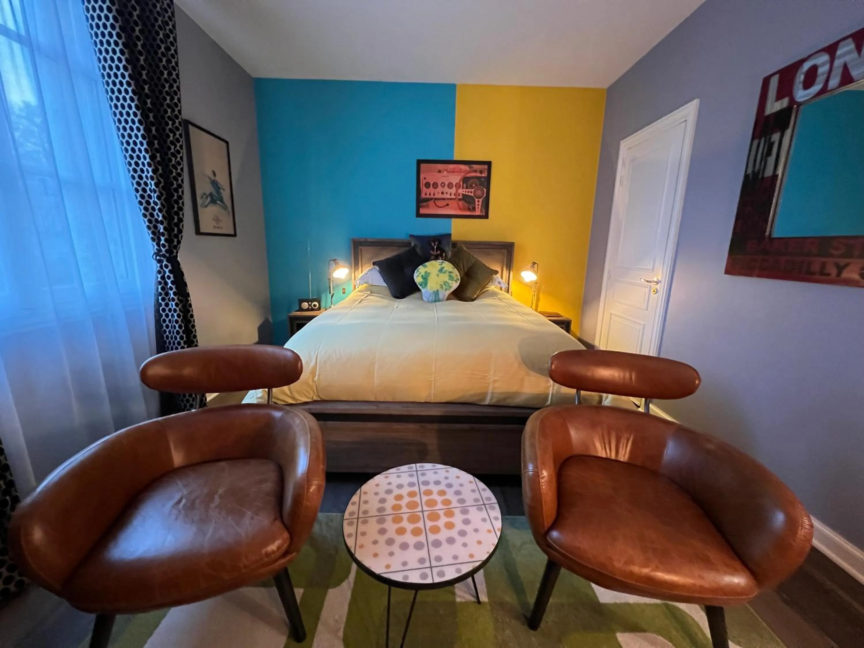 Living room in Villa Talisman