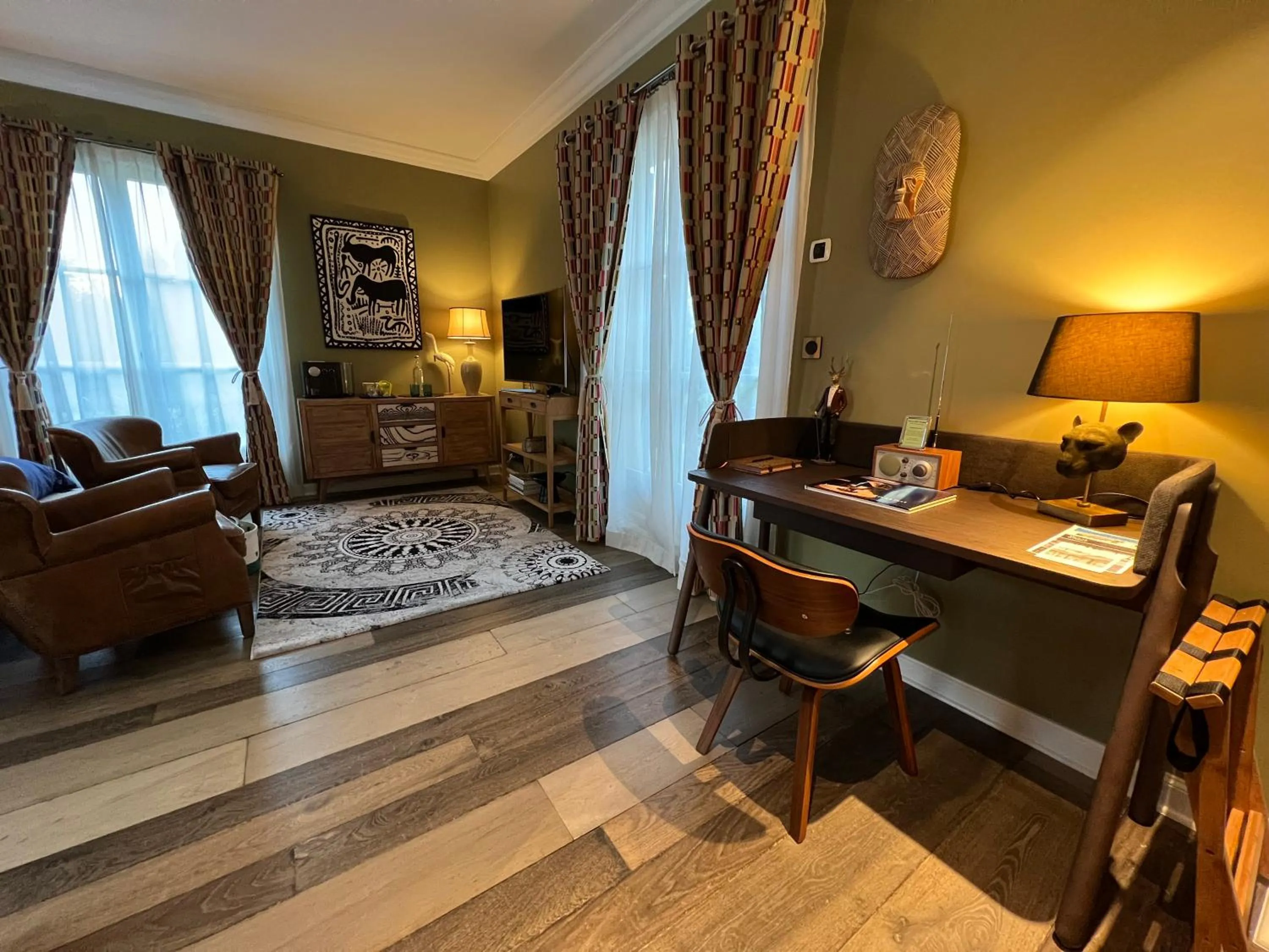 Living room in Villa Talisman