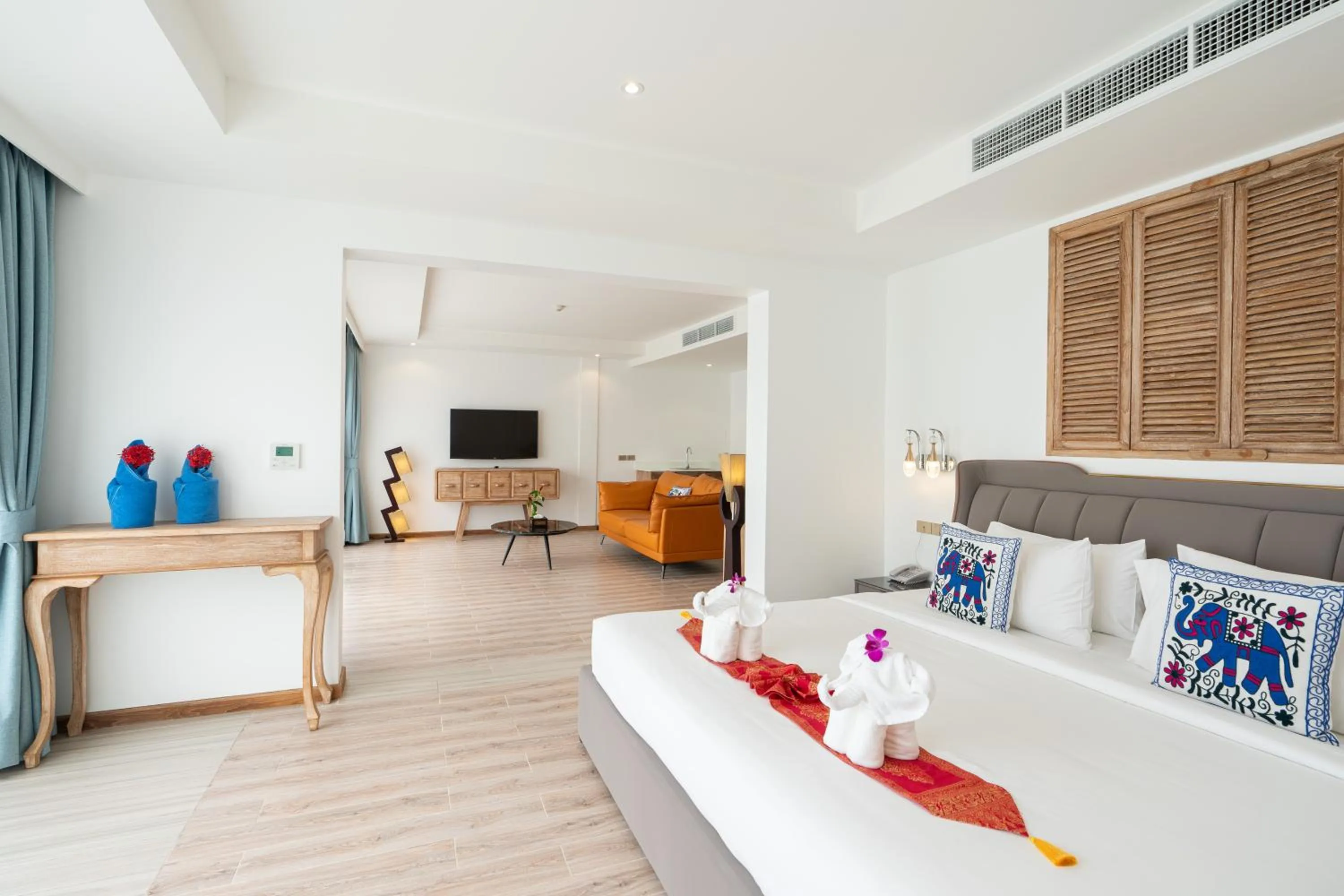 Bedroom, Bed in Royal Yao Yai Island Beach Resort