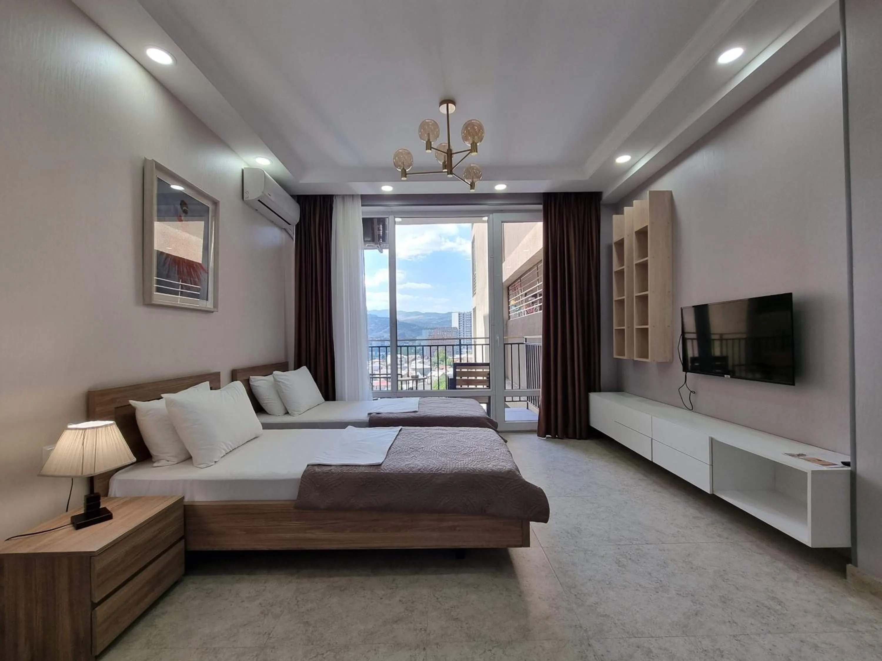 TV and multimedia, Bed in MD Apart Tbilisi