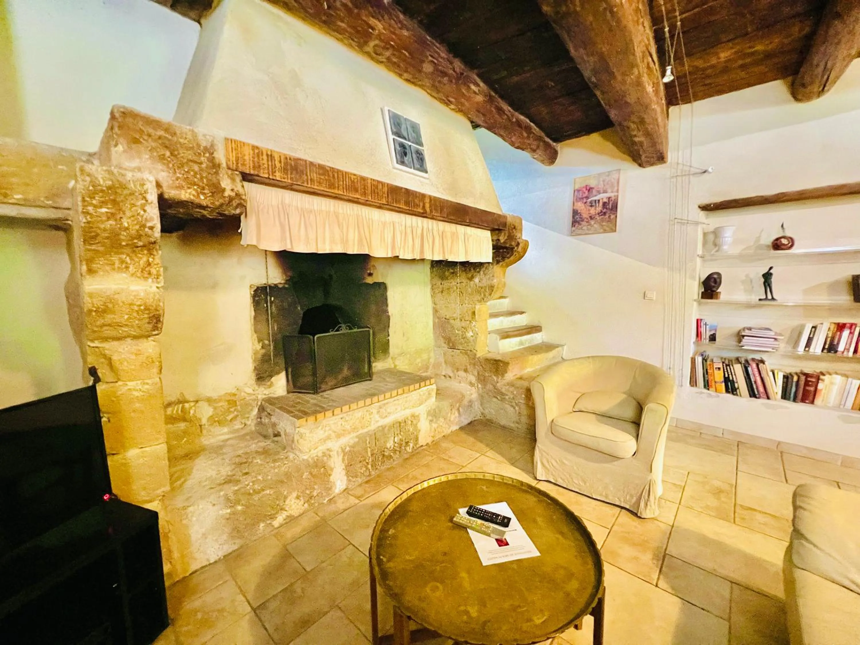 Living room in Le Moun Mazet gîte rural 3 étoiles, CLIM, Nature, 6 personnes