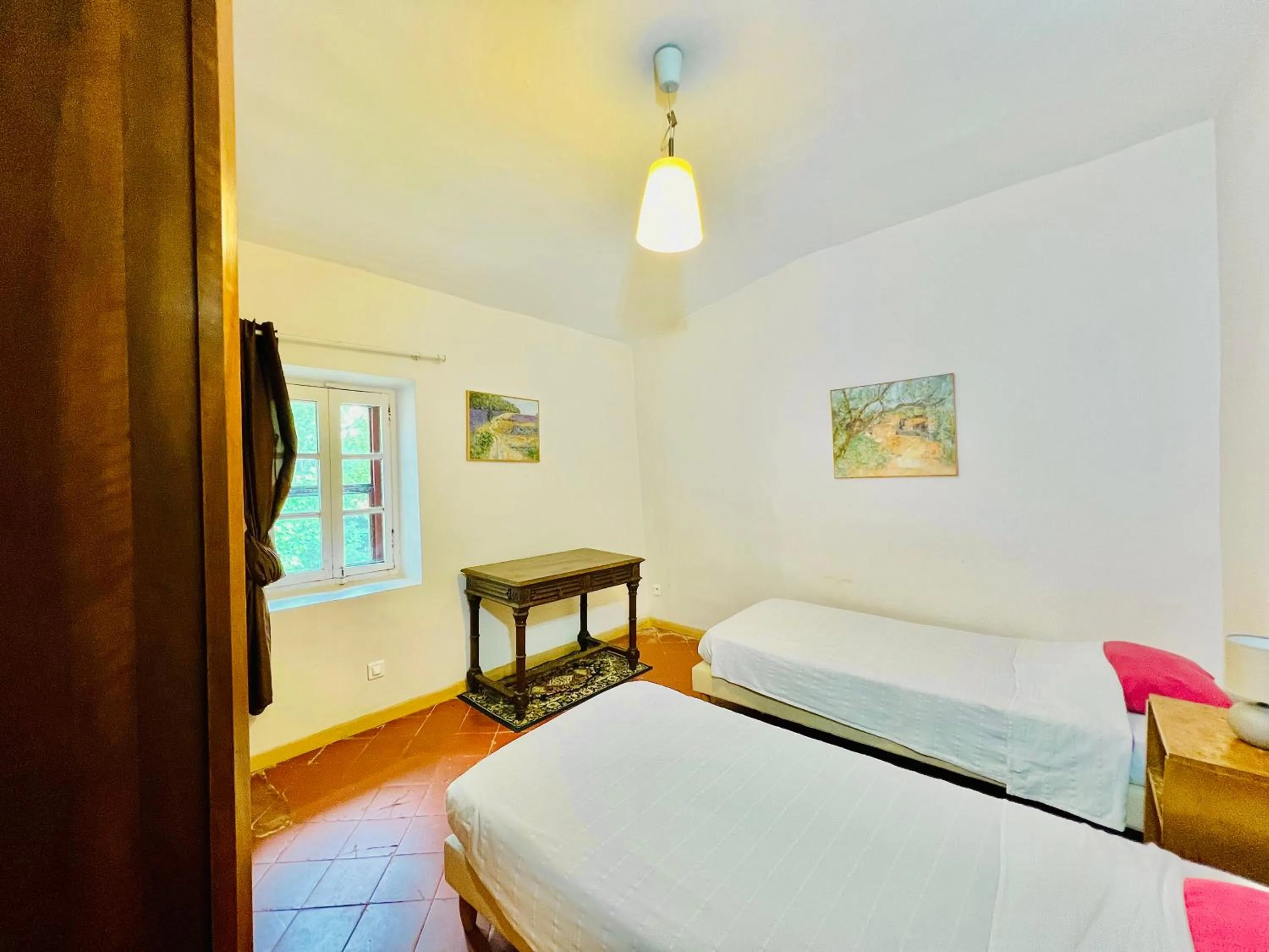 Bedroom, Bed in Le Moun Mazet gîte rural 3 étoiles, CLIM, Nature, 6 personnes
