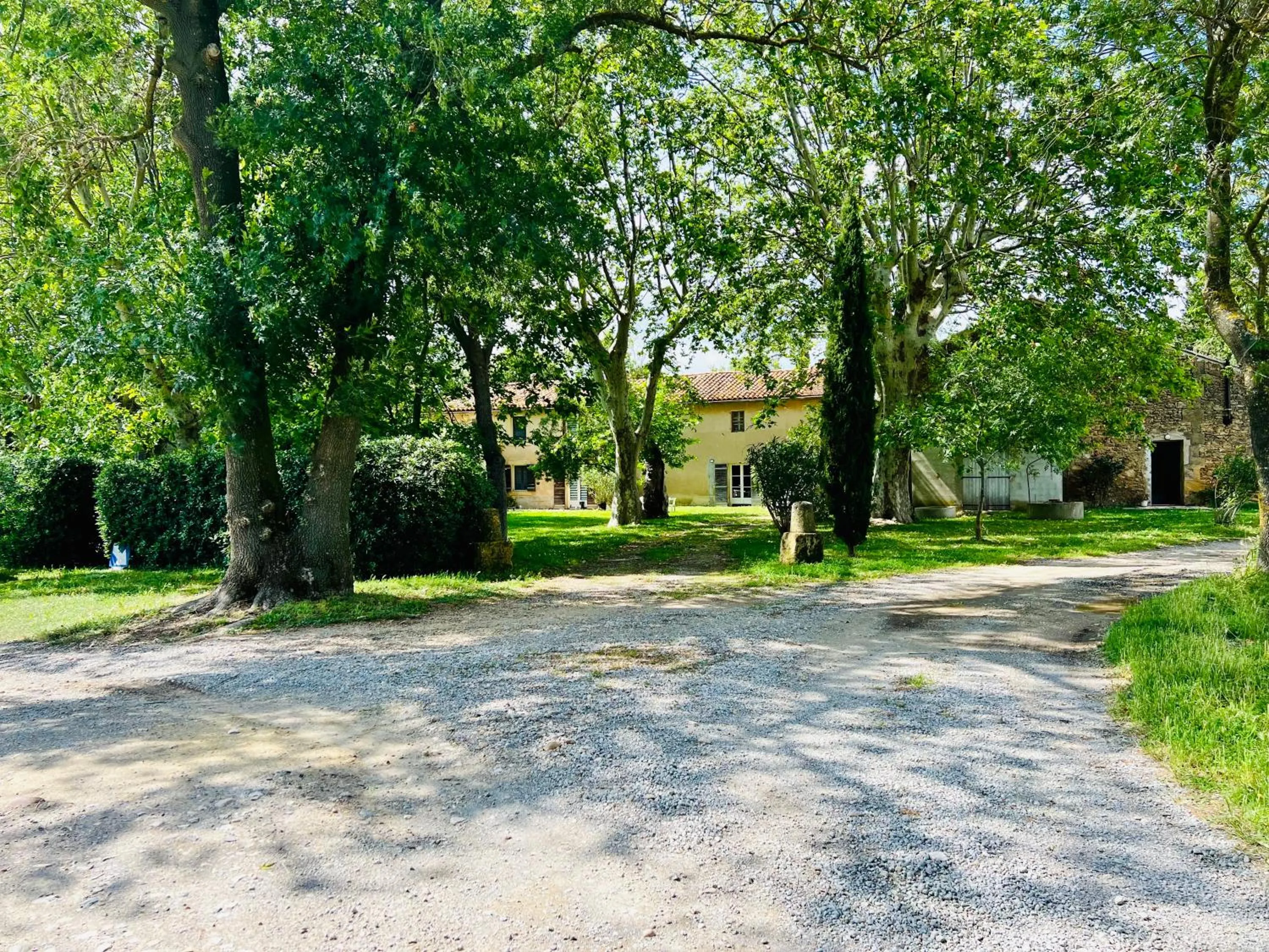 Garden in Le Moun Mazet gîte rural 3 étoiles, CLIM, Nature, 6 personnes