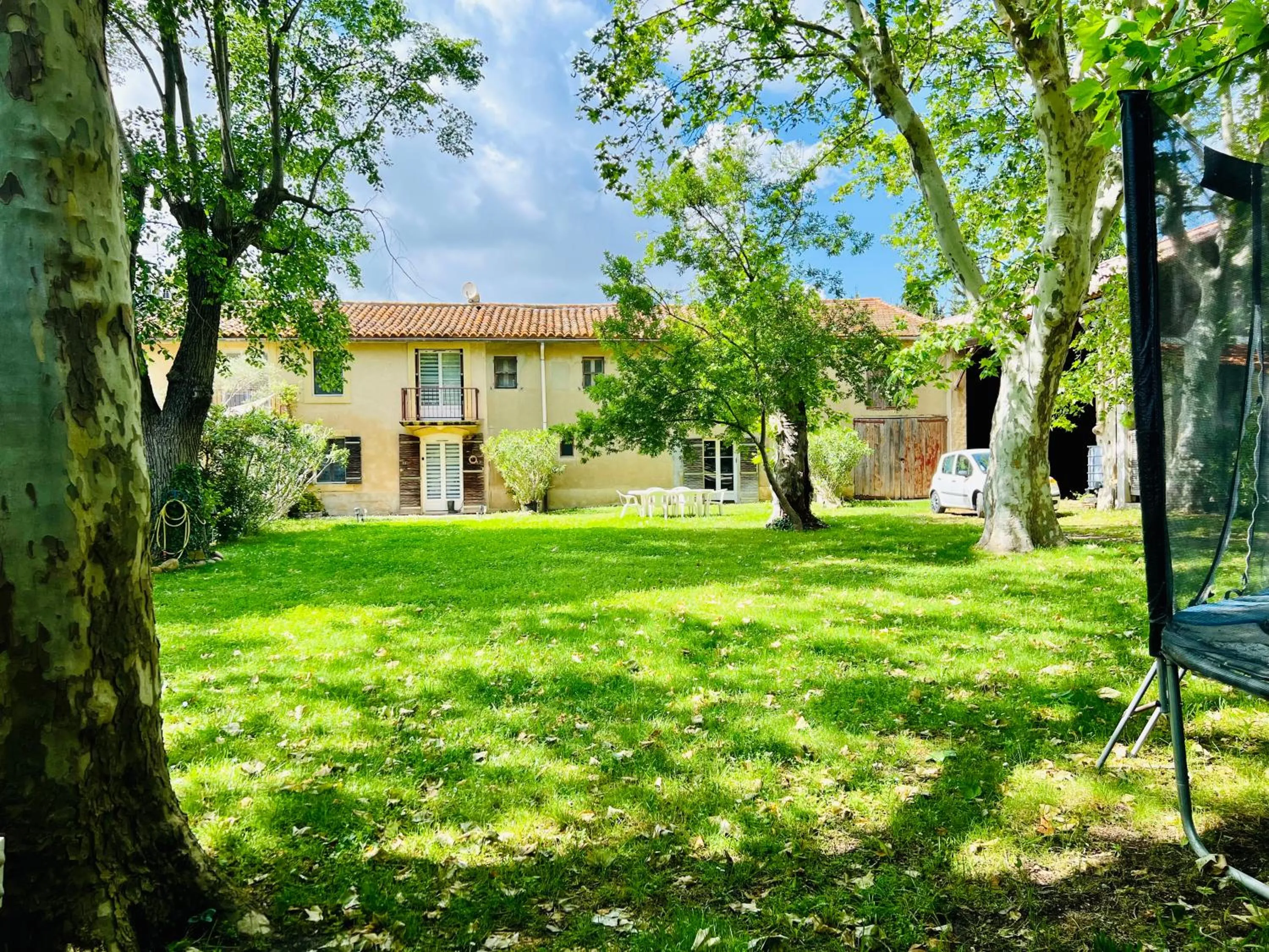 Garden in Le Moun Mazet gîte rural 3 étoiles, CLIM, Nature, 6 personnes