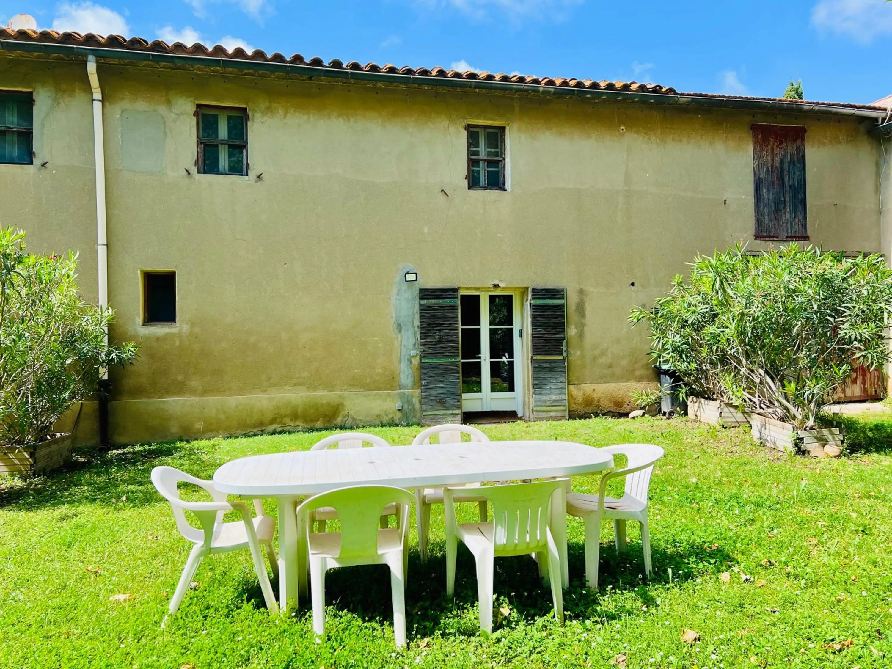 Garden in Le Moun Mazet gîte rural 3 étoiles, CLIM, Nature, 6 personnes