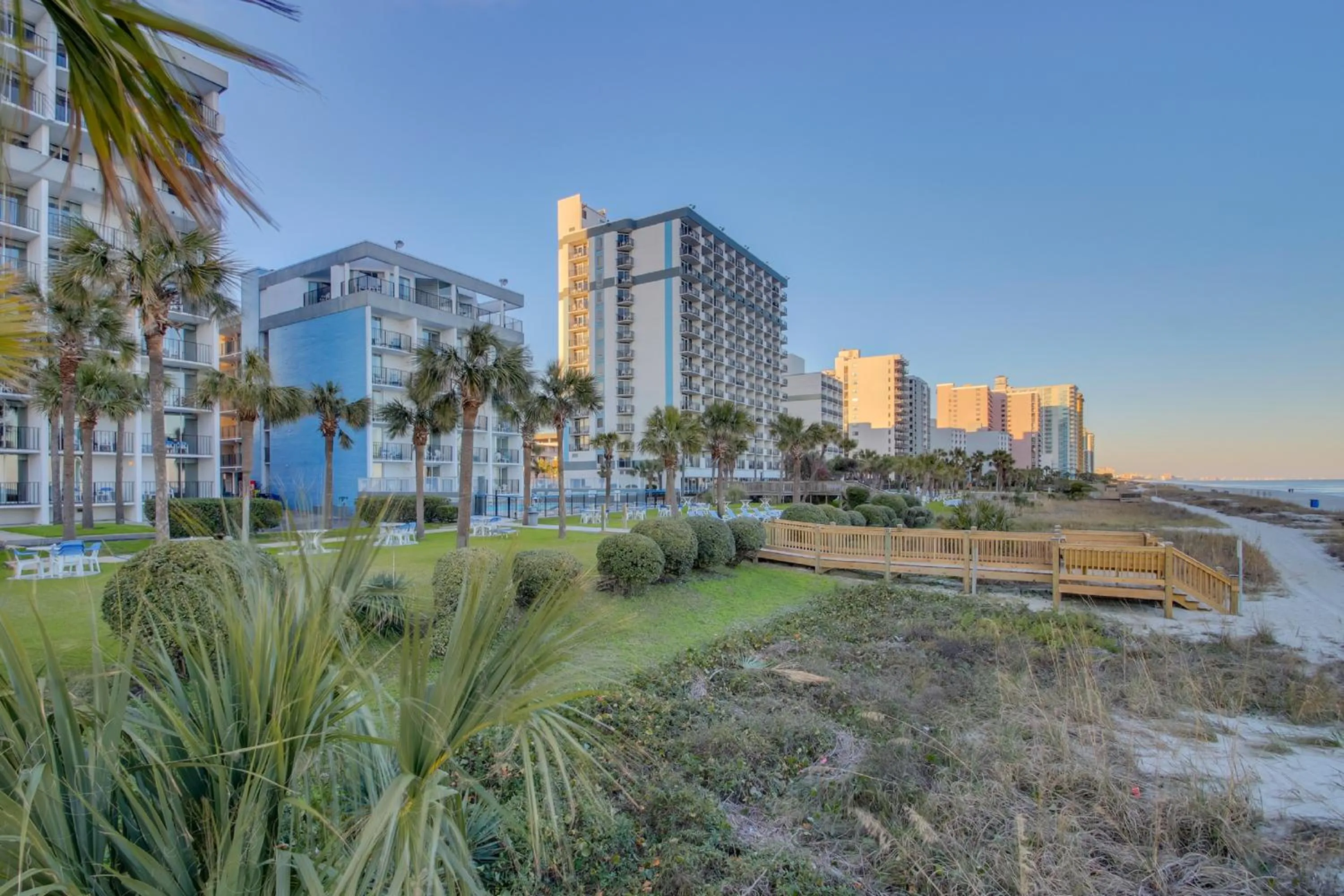 Beach in Oceanfront Boardwalk Condo w Private Balcony and Beach