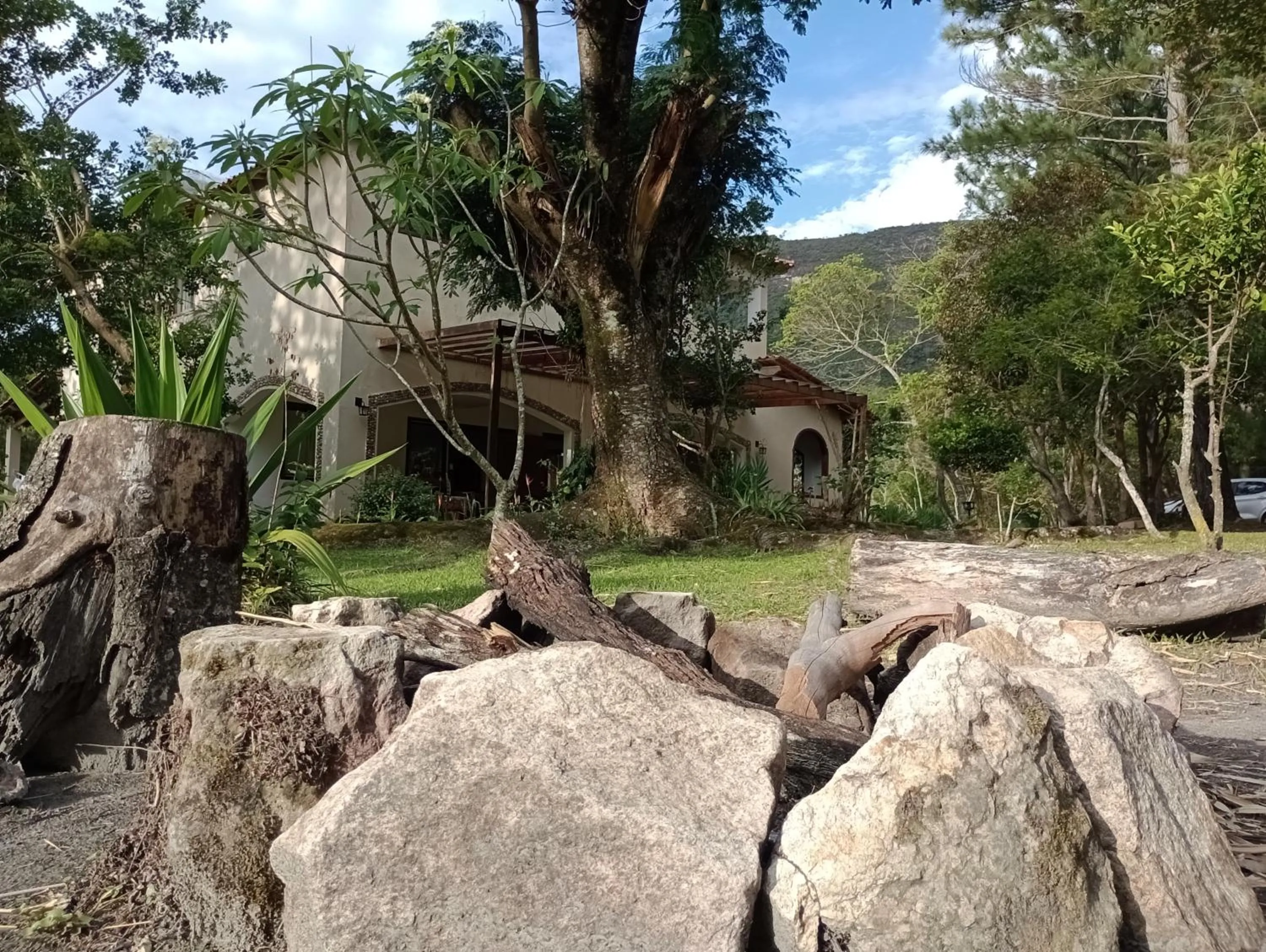 Garden in Pousada Canto das Cachoeiras