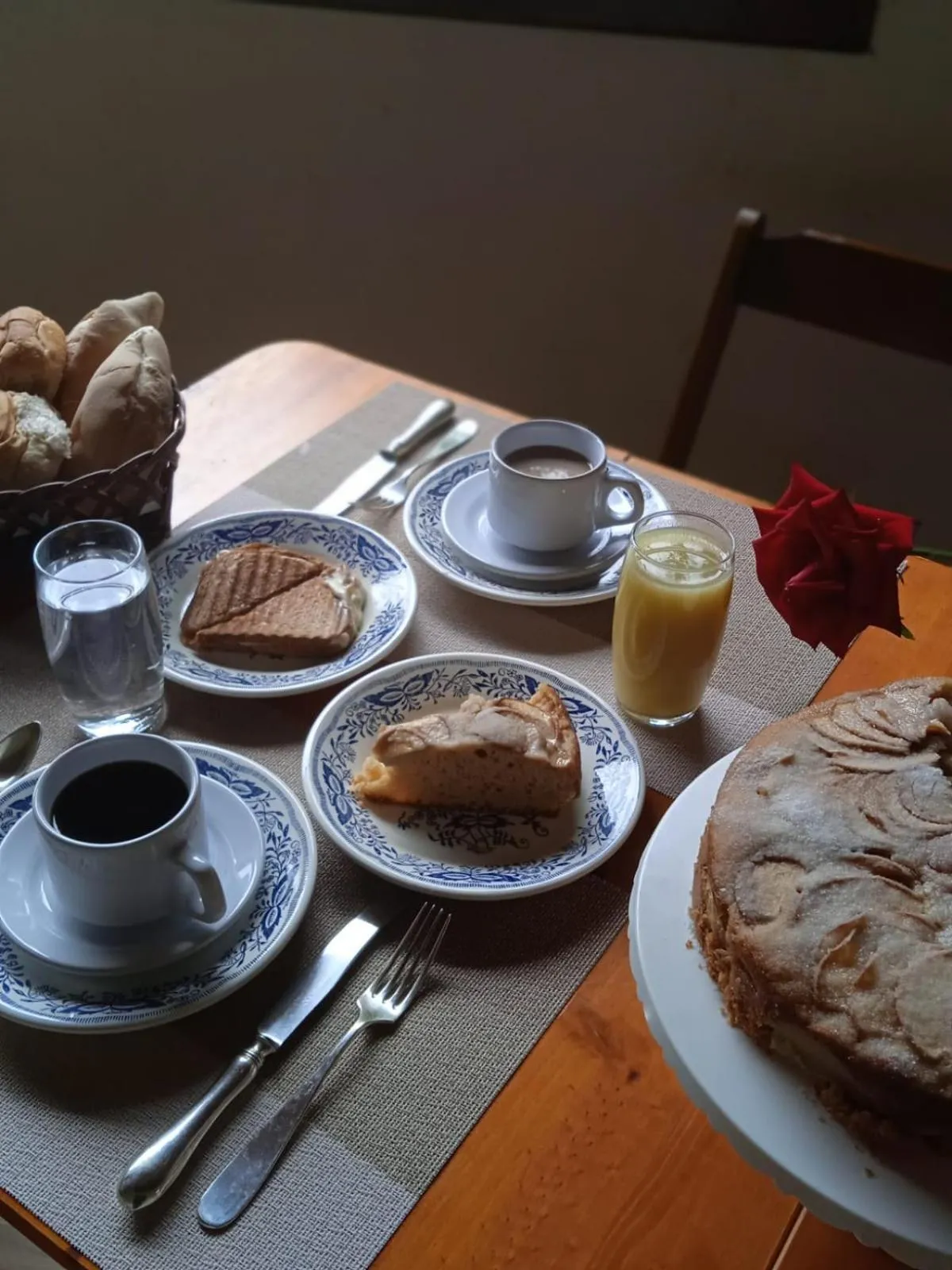 Breakfast in Pousada Canto das Cachoeiras