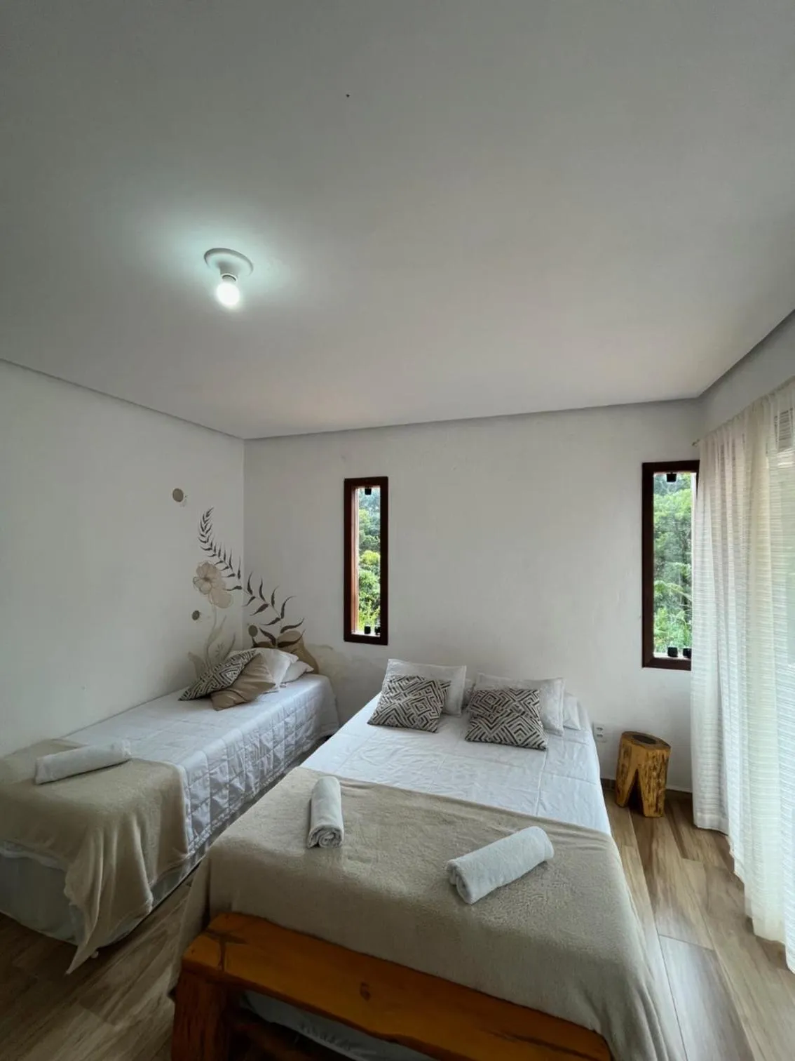 Bedroom, Bed in Pousada Canto das Cachoeiras