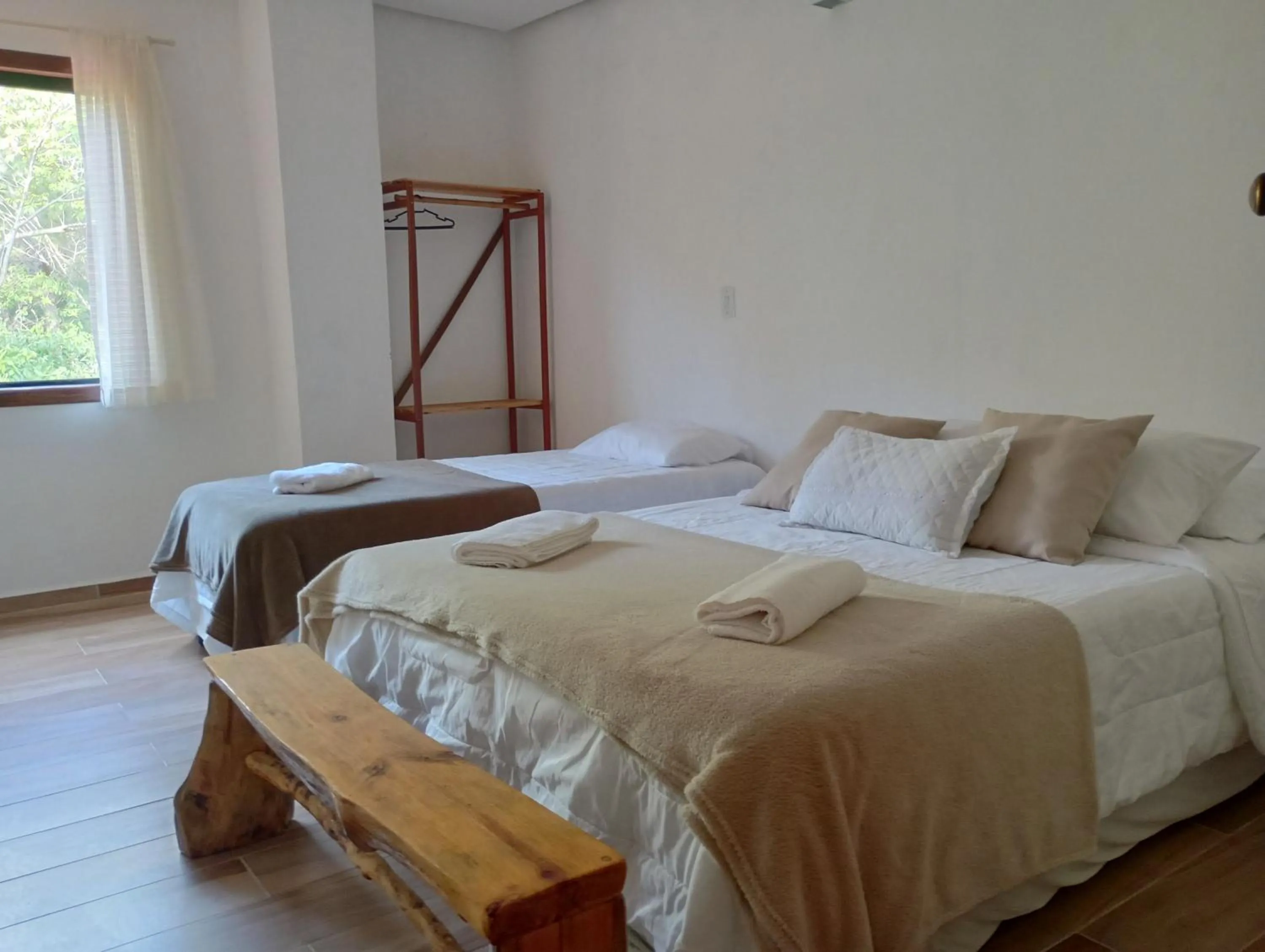 Bedroom, Bed in Pousada Canto das Cachoeiras