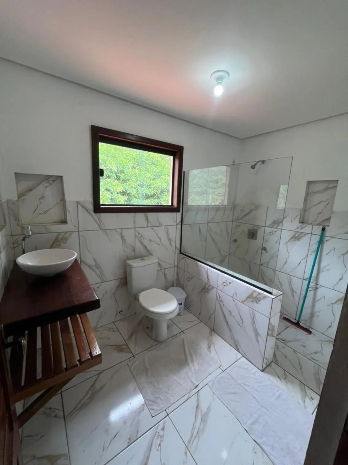 Bathroom in Pousada Canto das Cachoeiras